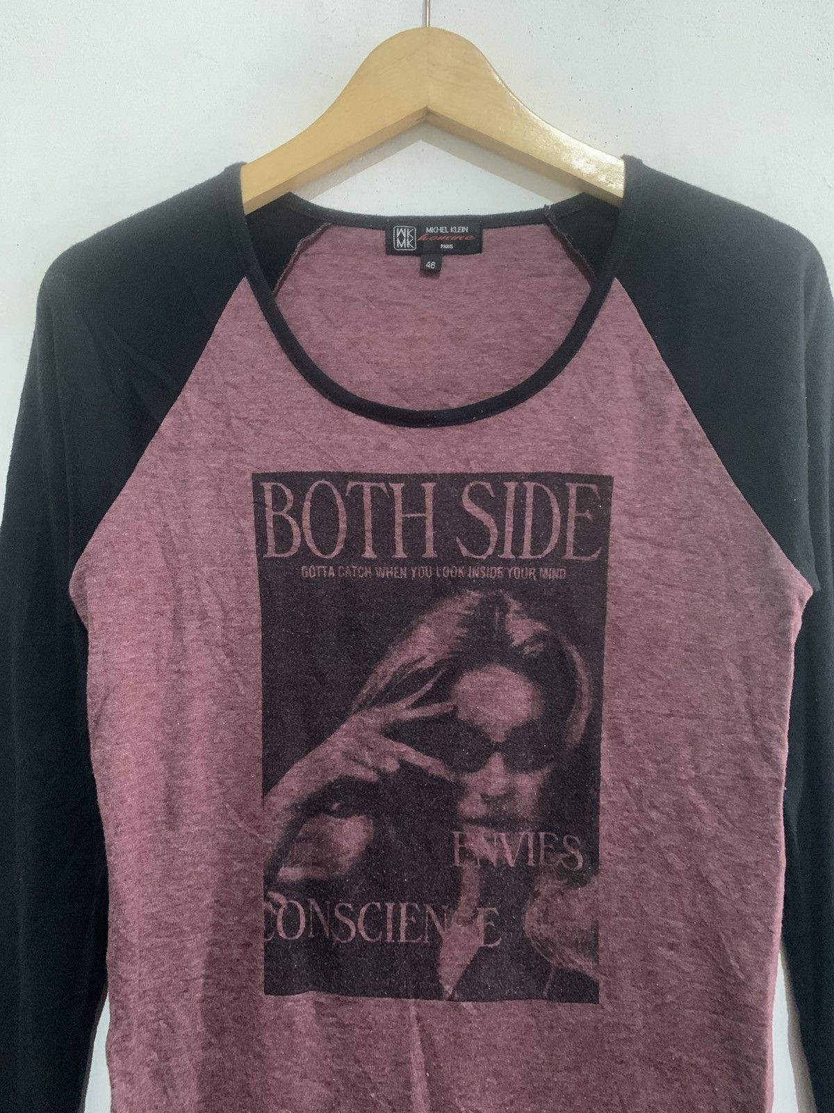 Michel Klein Vintage MK Bothside longsleve Size US S / EU 44-46 / 1 - 7 Thumbnail