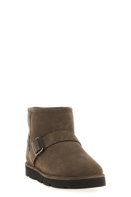 Brunello Cucinelli BRUNELLO CUCINELLI $1770 Torba Brown Boots New & Authentic Size US 9.5 / IT 39.5 - 2 Thumbnail
