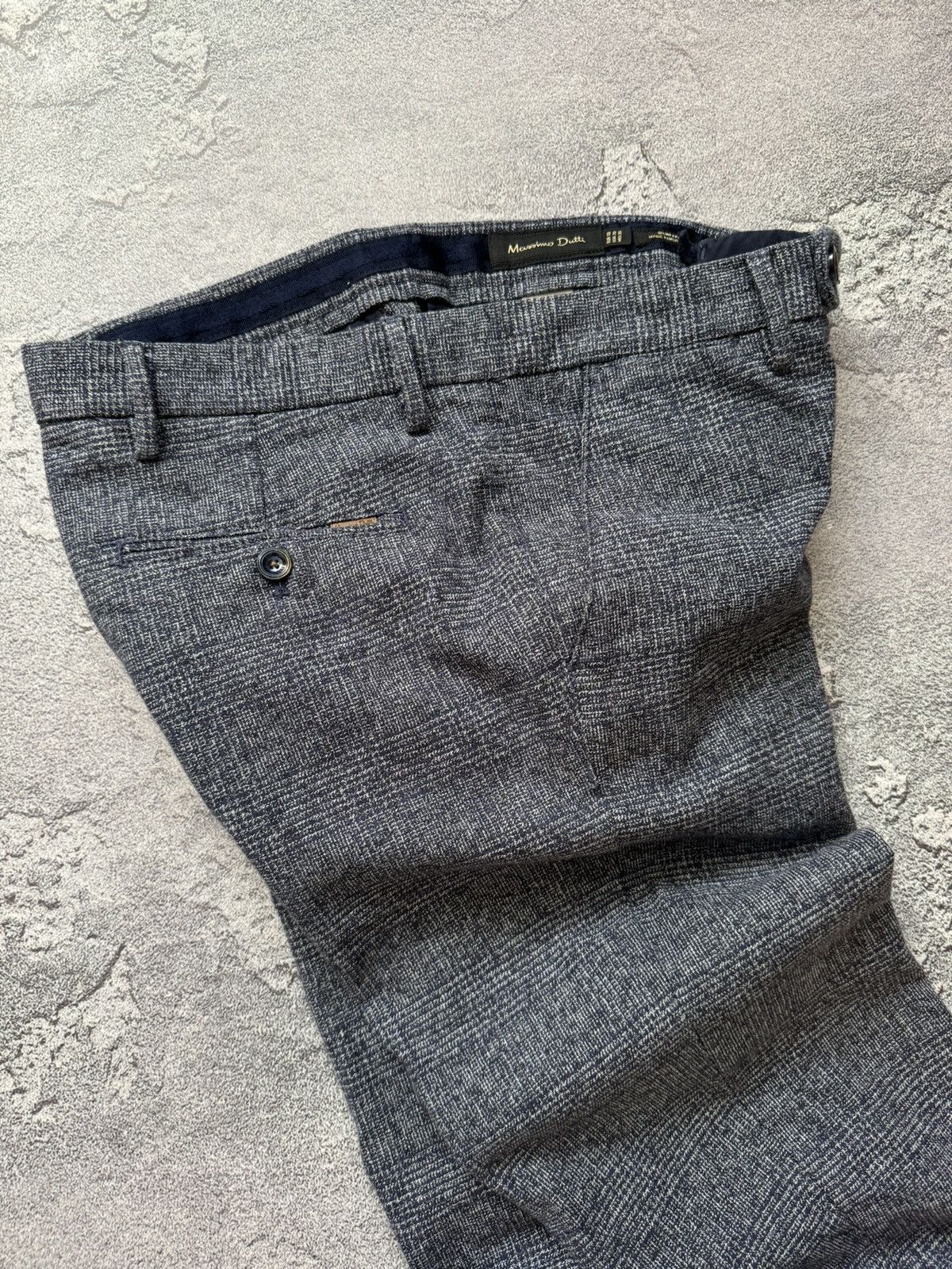 Designer × Massimo Dutti Massimo dutti 30 checkered pant trouser chino Jean Size US 30 / EU 46 - 13 Thumbnail