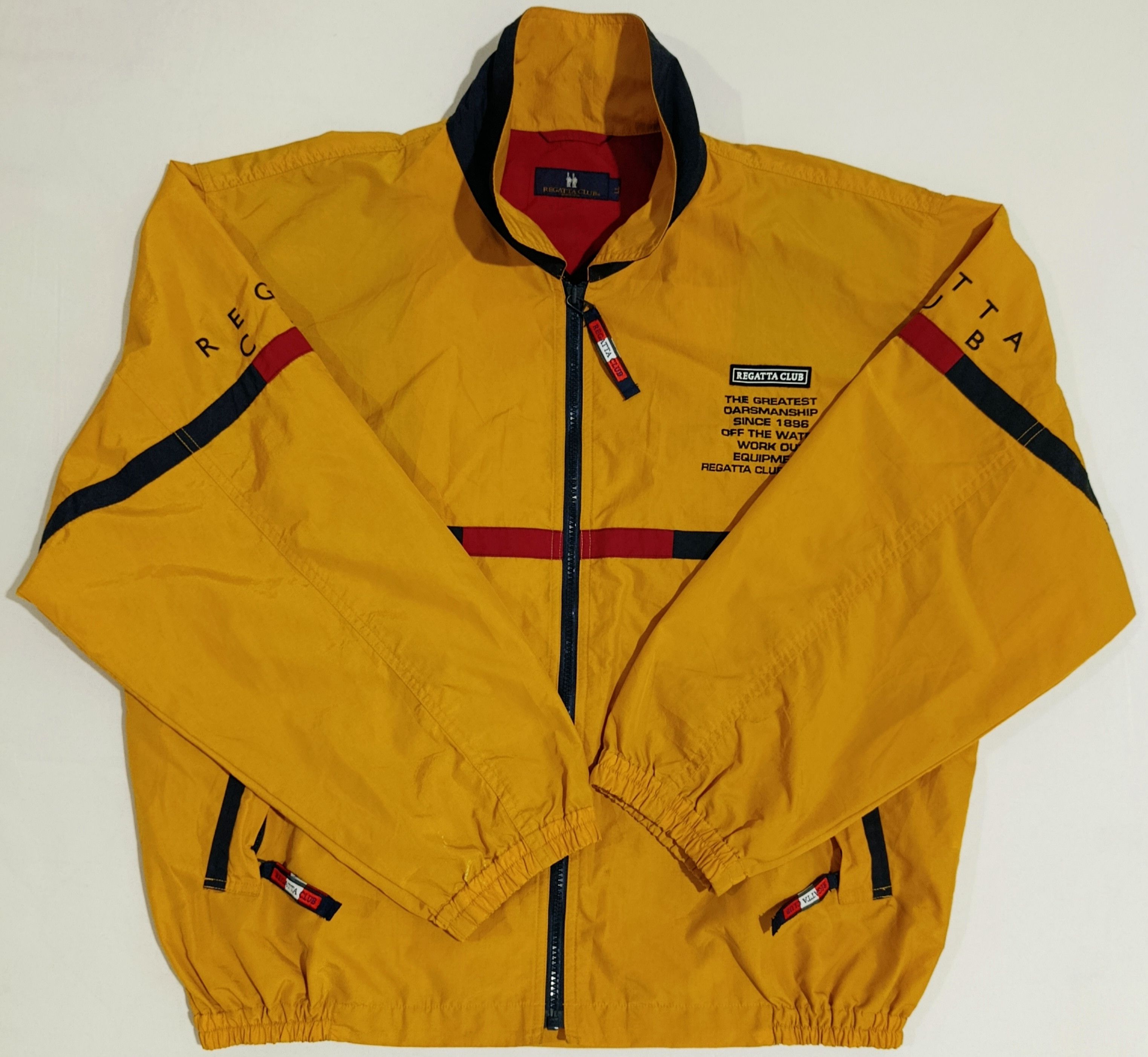 Other Vintage 90s Regatta Club Sailing Windbreaker Jacket Size L / US 10 / IT 46 - 1 Thumbnail