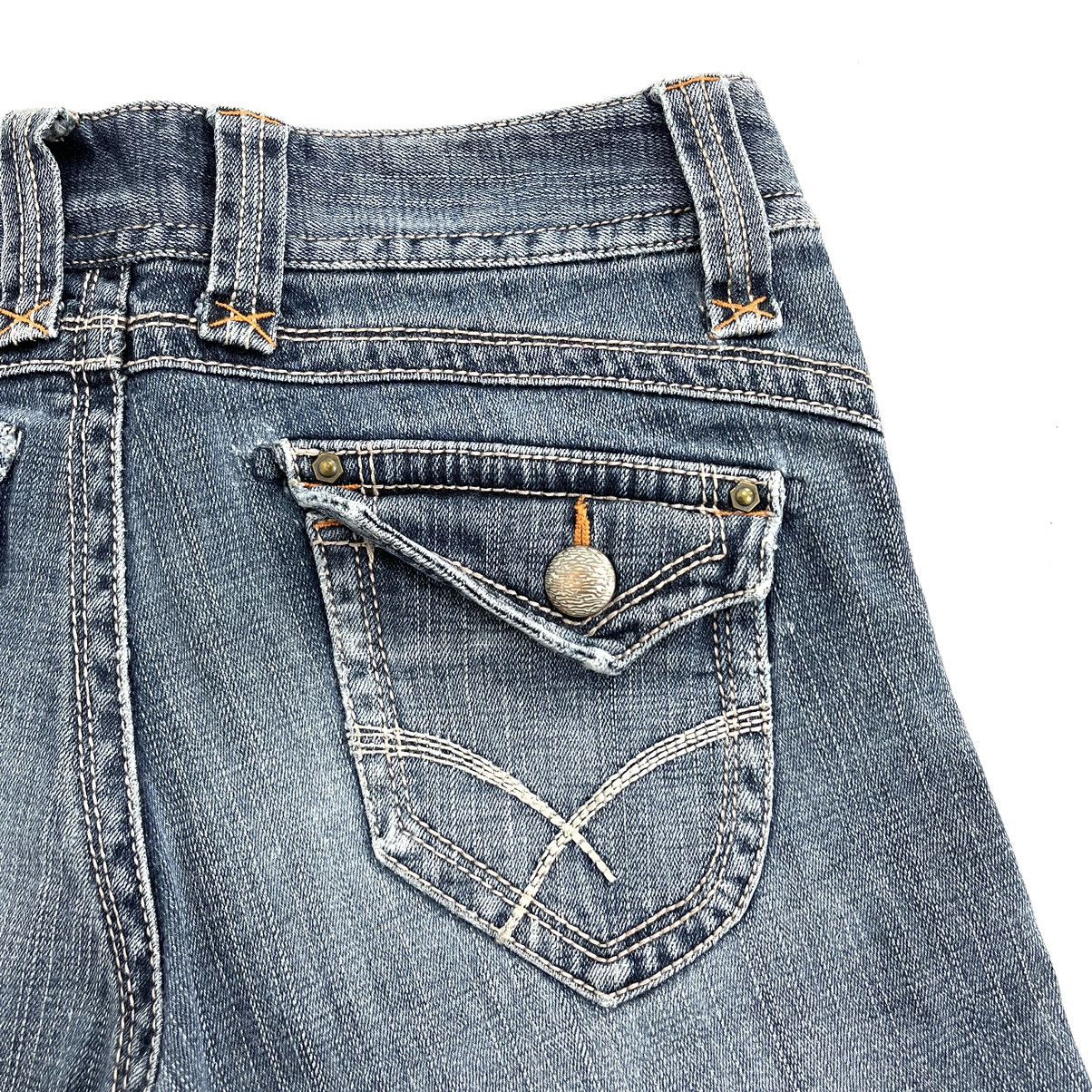 If Six Was Nine × Japanese Brand × Le Grande Bleu (L.G.B.) Oririn Conception Flared Jeans Bootcut Denim Pants Size US 30 / EU 46 - 13 Thumbnail