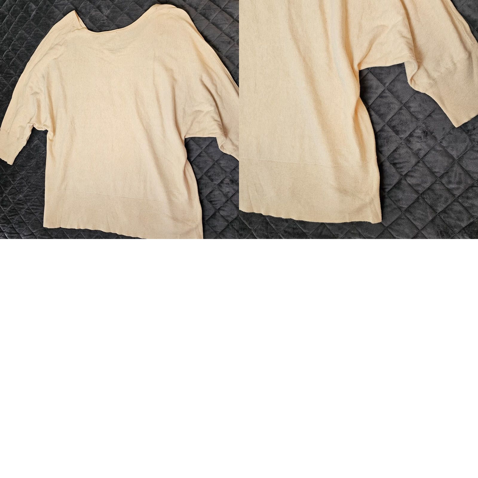Vintage VINTAGE Ashley Stewart Women’s Plus Size Blouse Shirt V Neck Sequin Long Sleeve Beige 20 Womens Size 3XL / US 20-22 - 9 Thumbnail