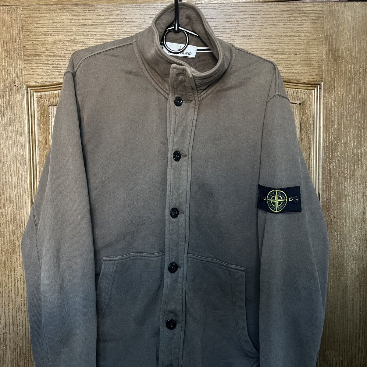Stone Island Vintage Stone Island sweater cardigan Size US L / EU 52-54 / 3 - 3 Thumbnail
