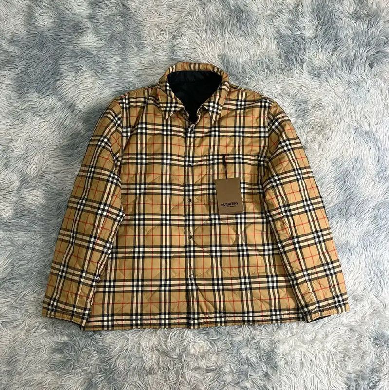 Burberry Burberry Green Cotton Men's Outerwear Size US XXL / EU 58 / 5 - 1 Thumbnail