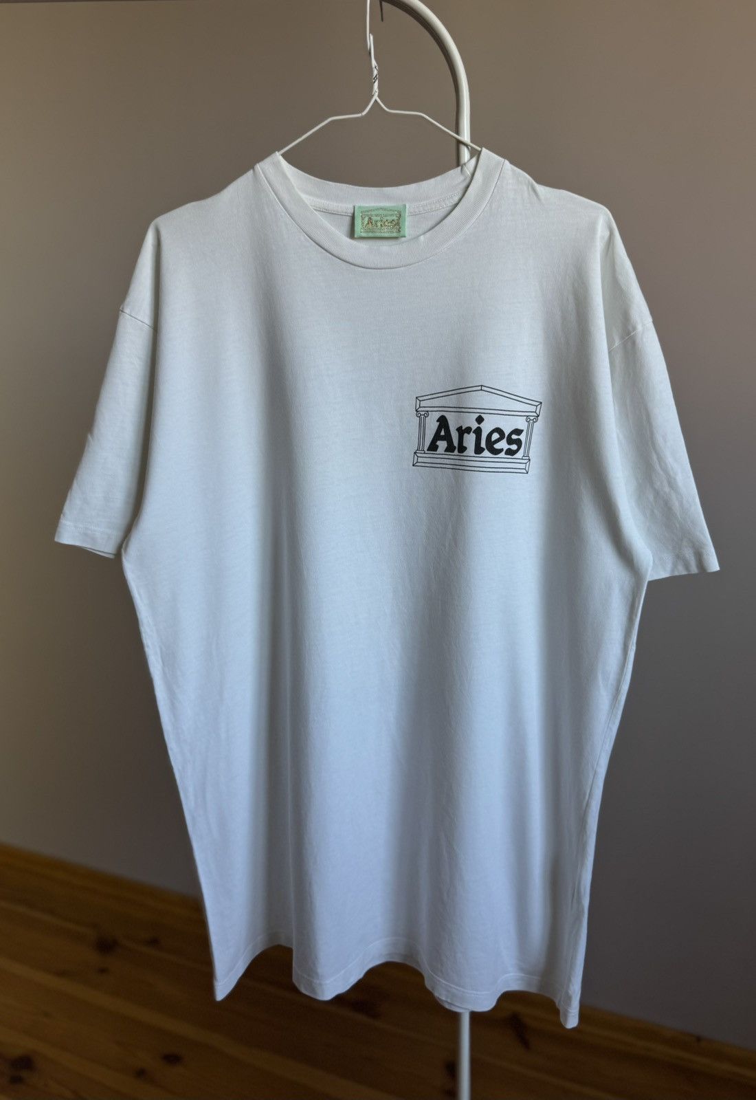 Aries Aries Arise Back Logo Tshirt Size US XL / EU 56 / 4 - 2 Thumbnail