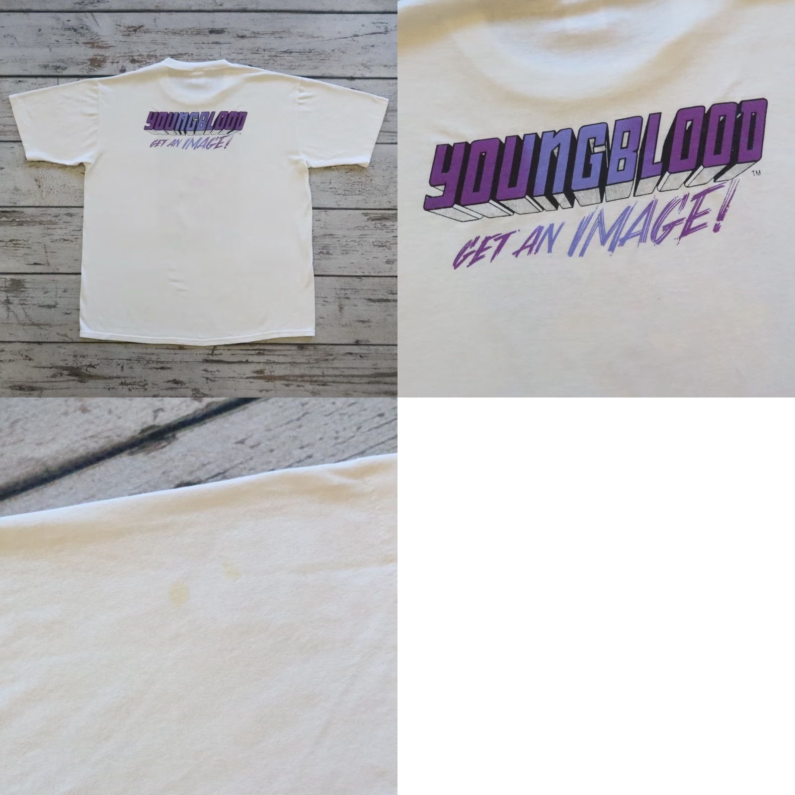 Vintage VINTAGE Image Comics Prophet Youngblood T-Shirt XL White Mens Shirt Size US XL / EU 56 / 4 - 9 Thumbnail