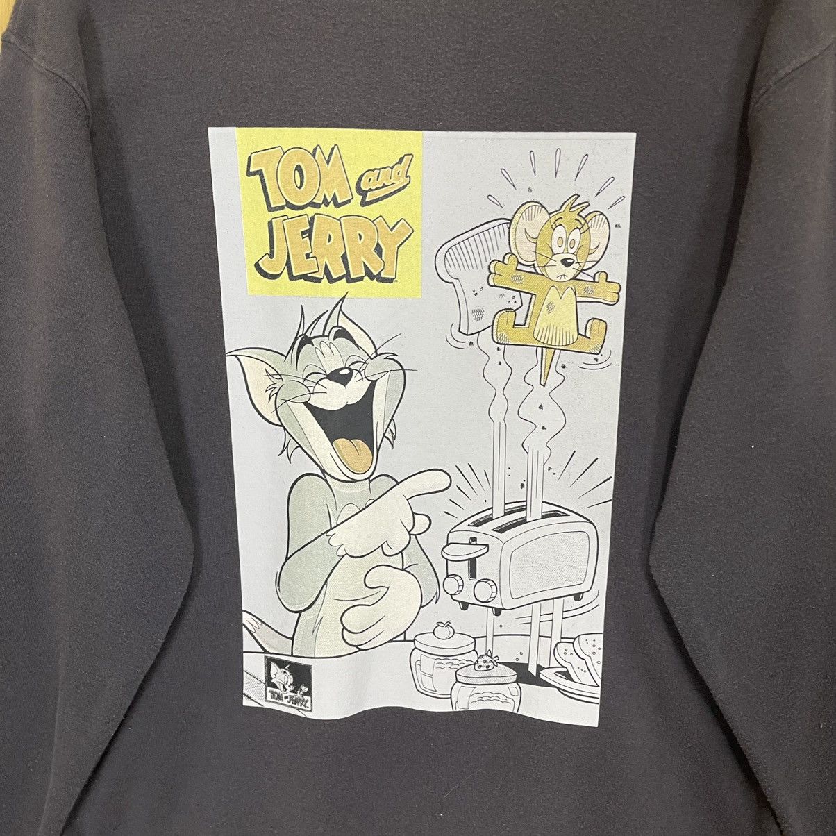 Cartoon Network Tom N Jerry Big Logo Crewneck Sweatshirt Size US M / EU 48-50 / 2 - 2 Thumbnail