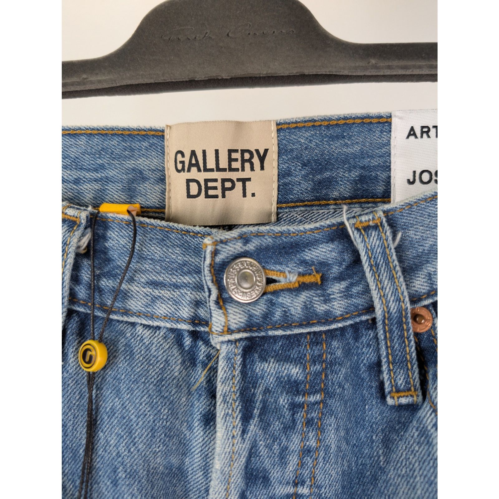 Gallery Dept. o1rshd1 Denim Jean Pants in Indigo Blue Size US 29 - 7 Thumbnail