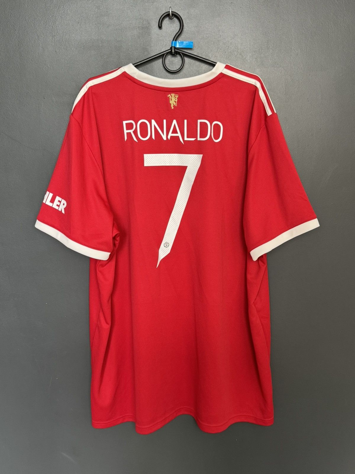 Adidas 3XL Manchester United 21/22 Home Ronaldo Football Jersey Size US XXL / EU 58 / 5 - 1 Thumbnail