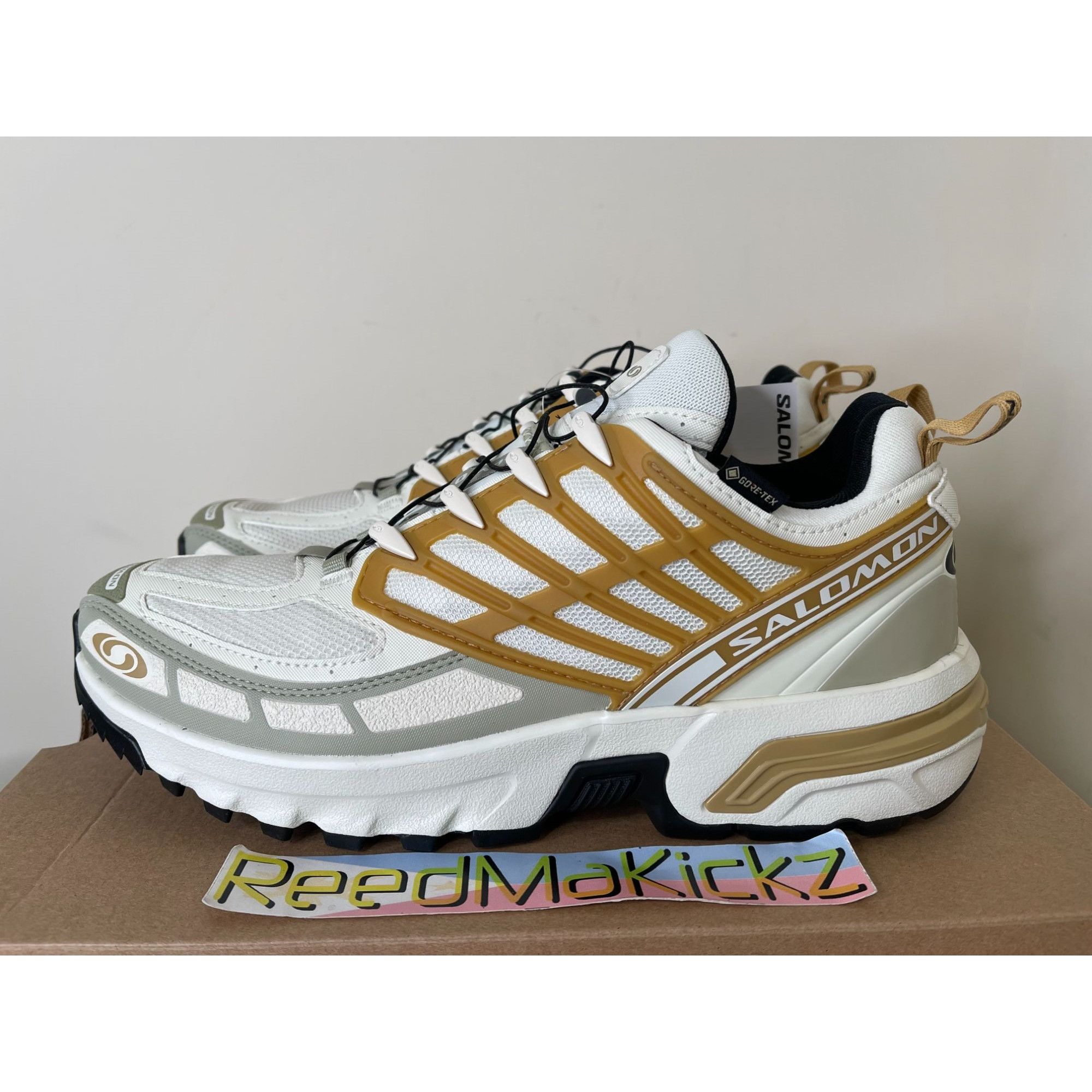 Salomon Salomon ACS Pro GORE-TEX Icicle Antelope Tea Mens 10us Size US 10 / EU 43 - 1 Thumbnail