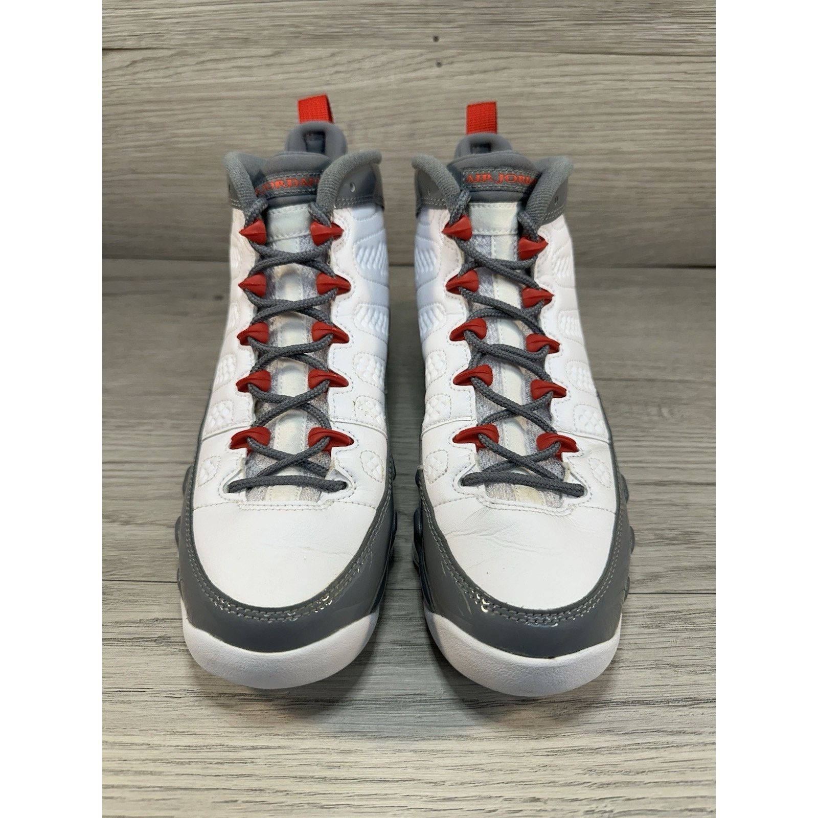 Jordan Brand Jordan 9 Retro Fire Red GS - Size 7y Size US 7 / EU 40 - 4 Thumbnail
