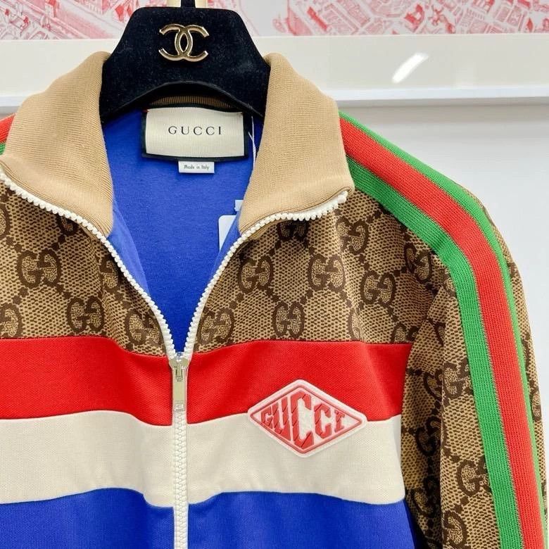 Gucci Gucci Full Logo stand-up collar jacket Size XS / US 0-2 / IT 36-38 - 3 Thumbnail