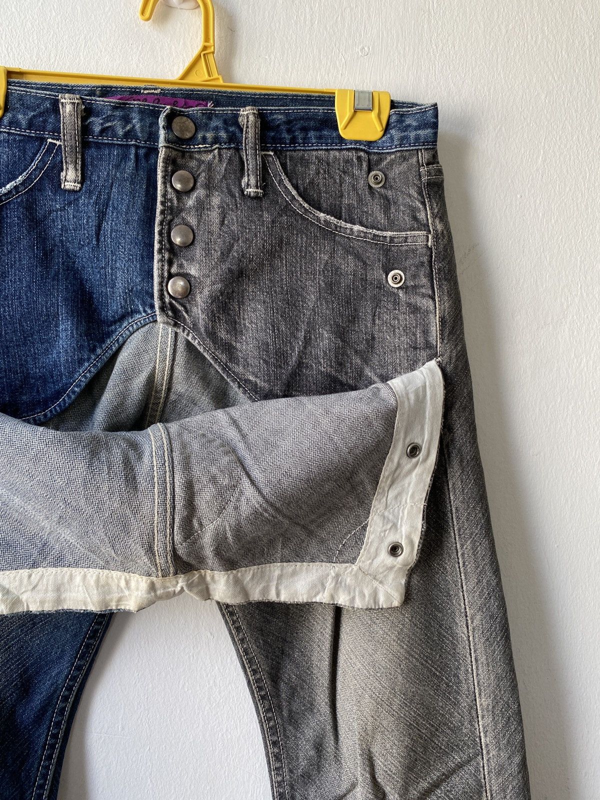 Alexander Lee Chang × Japanese Brand × Seditionaries Alexander Lee Chang Hybrid Design Denim Size US 30 / EU 46 - 5 Thumbnail