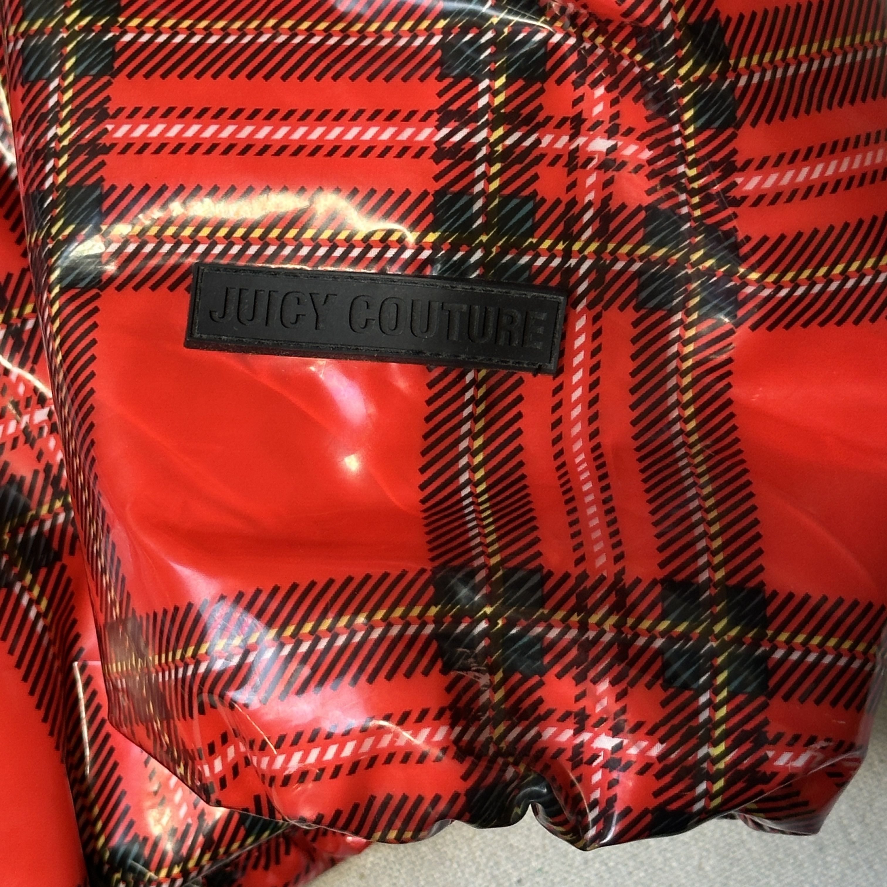 Juicy Couture Vintage Juicy Couture Red Plaid Puffer Jacket Size M Size M / US 6-8 / IT 42-44 - 7 Thumbnail