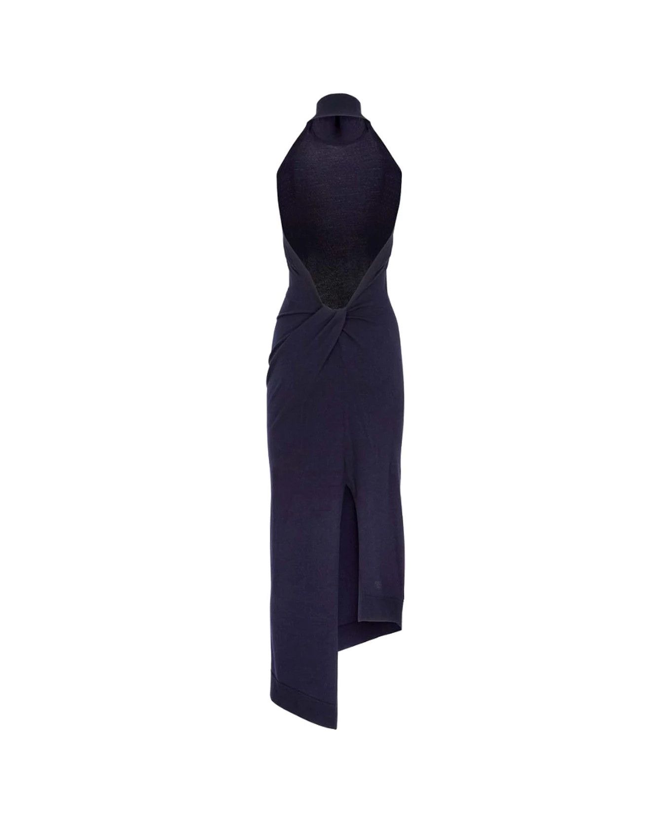 Fendi o1s1wg110426 Dress in Nevy Blue Size S / US 4 / IT 40 - 2 Thumbnail