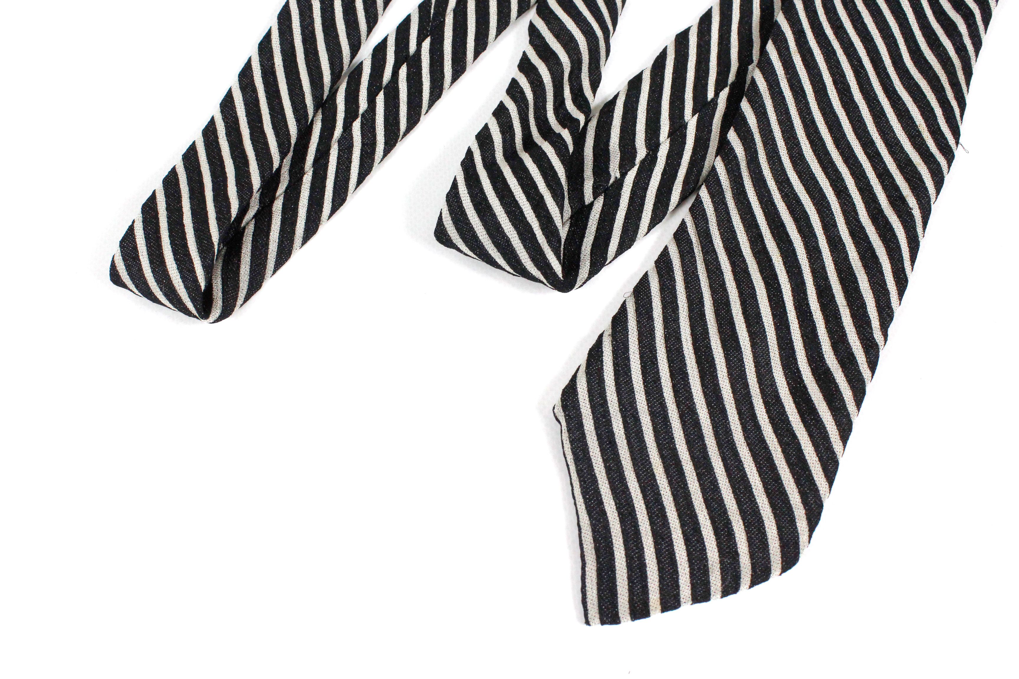 Corneliani Corneliani Striped Silk Rayon Tie Cravatte Made in Italy Size ONE SIZE - 2 Thumbnail