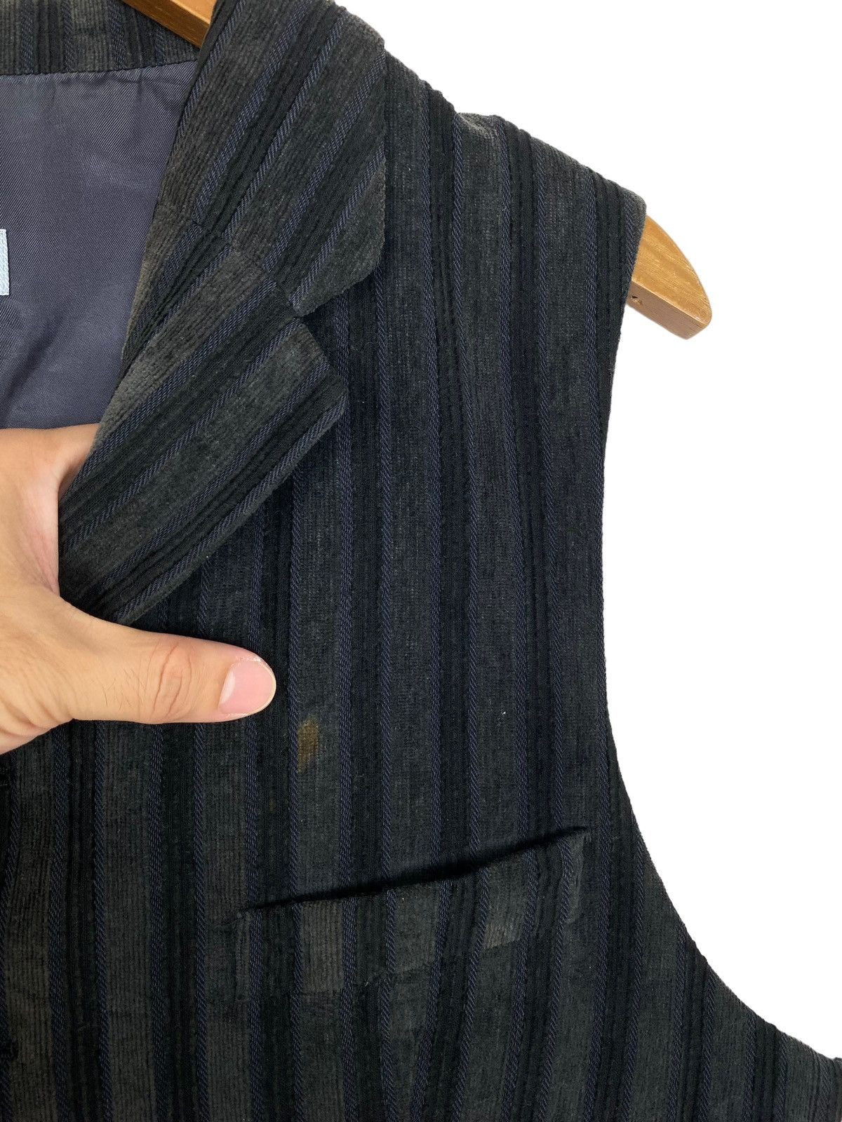 Kenzo Rare‼️ Vintage Kenzo Waistcoat Stripe Made in Japan Size US S / EU 44-46 / 1 - 8 Thumbnail