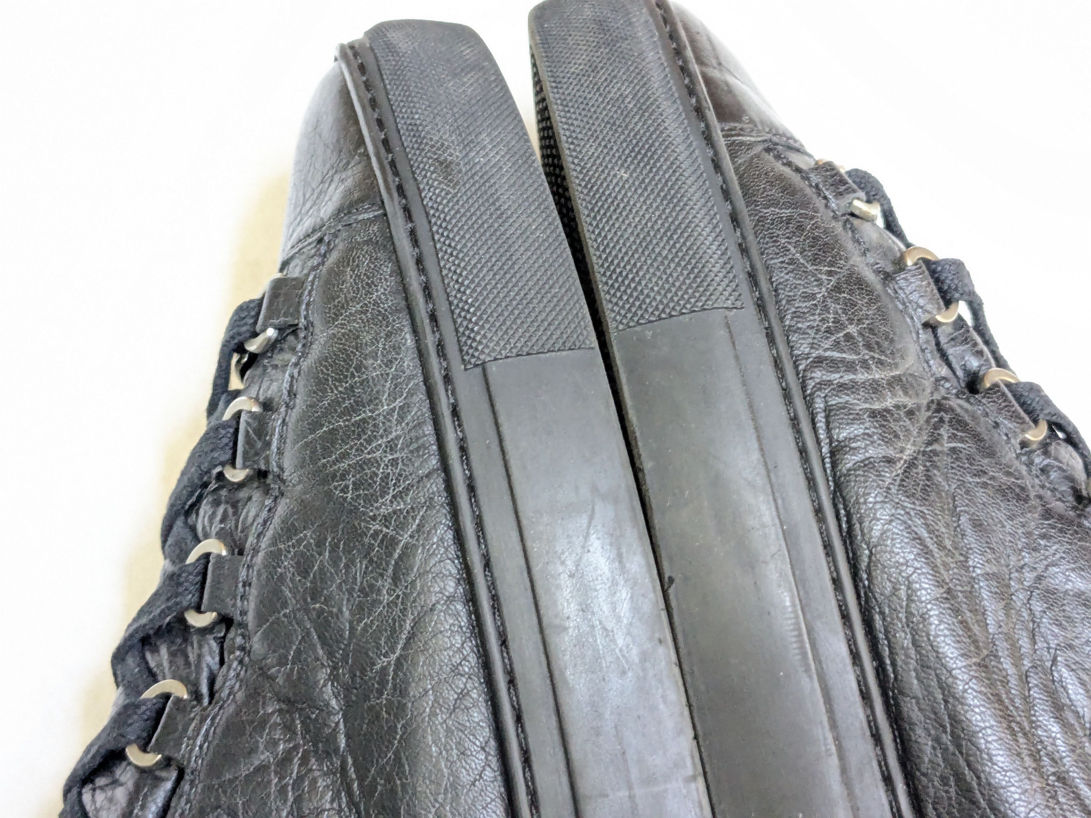 Balenciaga Balenciaga Arena High top in Black 10 leather Size US 10 / EU 43 - 6 Thumbnail