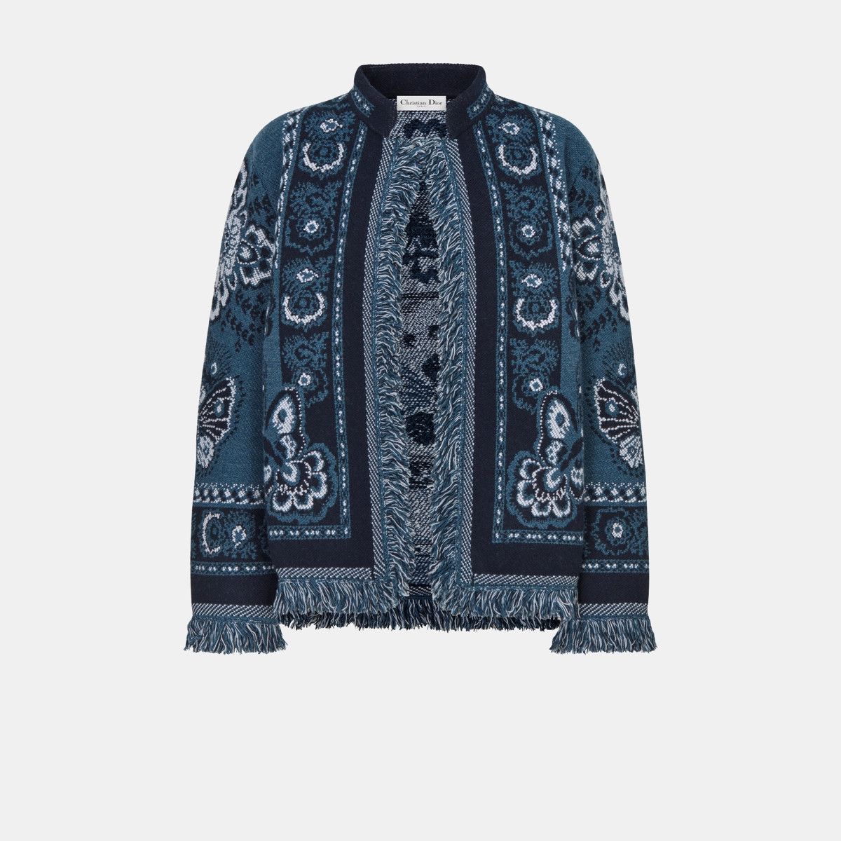 Dior o1bcso1str0225 Jacket in Blue Size L / US 10 / IT 46 - 1 Thumbnail