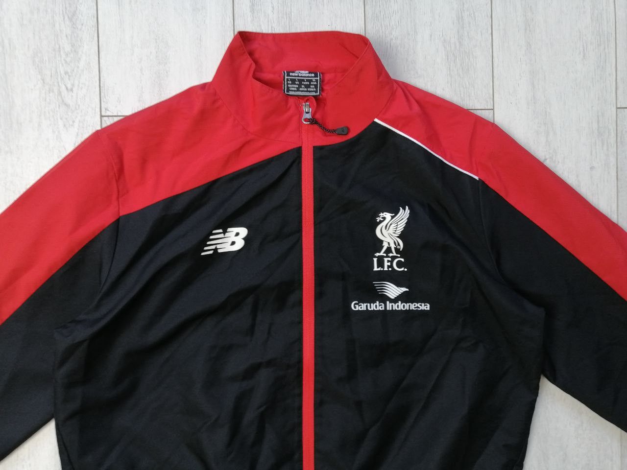 New Balance Liverpool Training Jacket Football New Balance 2015 2016 Size US L / EU 52-54 / 3 - 2 Thumbnail