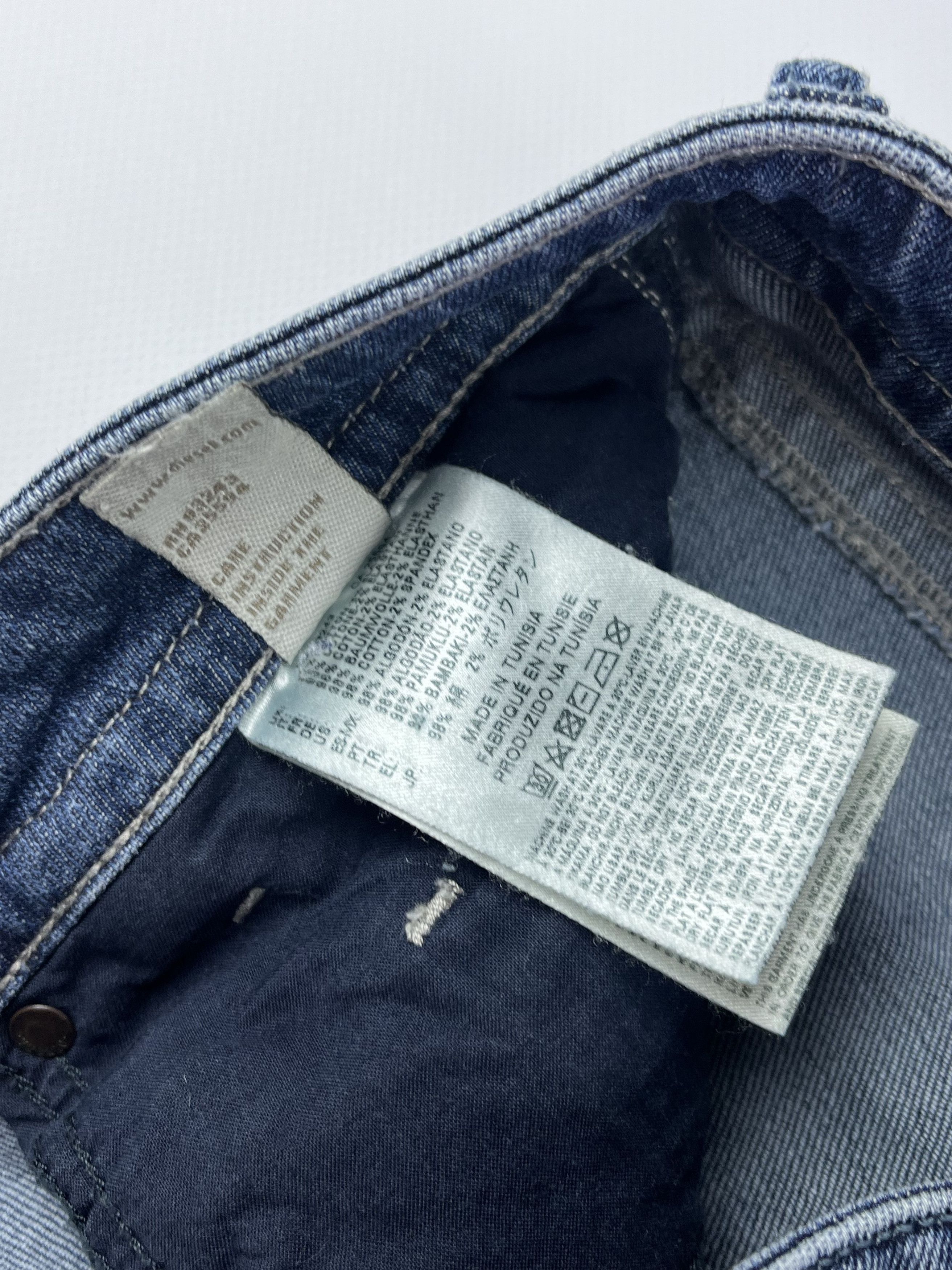 Diesel × Hysteric Glamour × Japanese Brand Diesel Mens Akee Baggy Fit Blue Denim Jeans Size US 31 - 9 Thumbnail