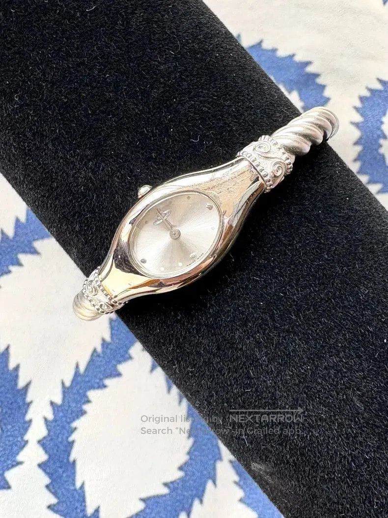 Vivienne Westwood Vivienne Westwood Silver Bracelet Watch . Size ONE SIZE - 1 Thumbnail