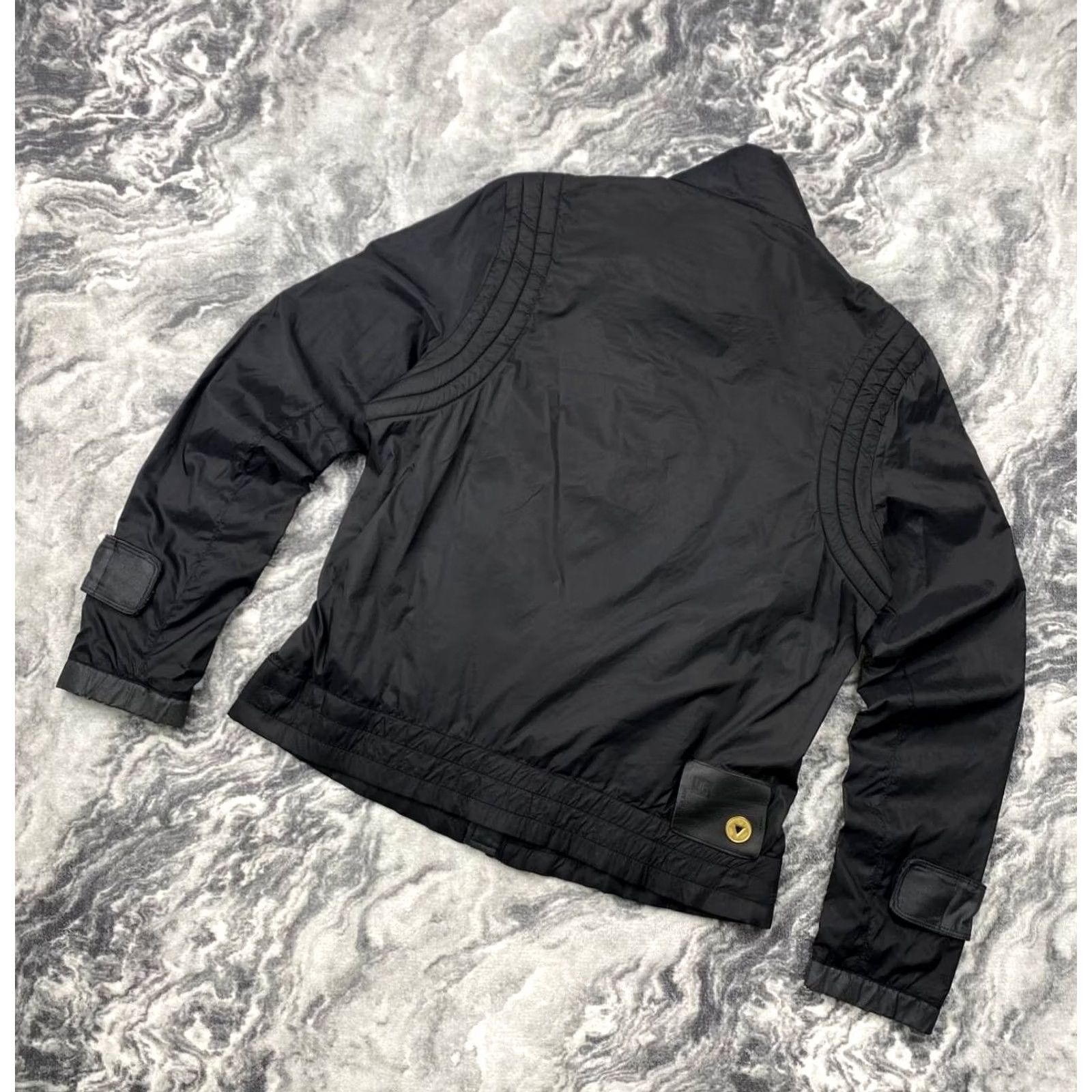 G-Star VINTAGE G Star Raw Multi Pockets Zepp Biker Jacket Women XL Black Size XL / US 12-14 / IT 48-50 - 4 Thumbnail