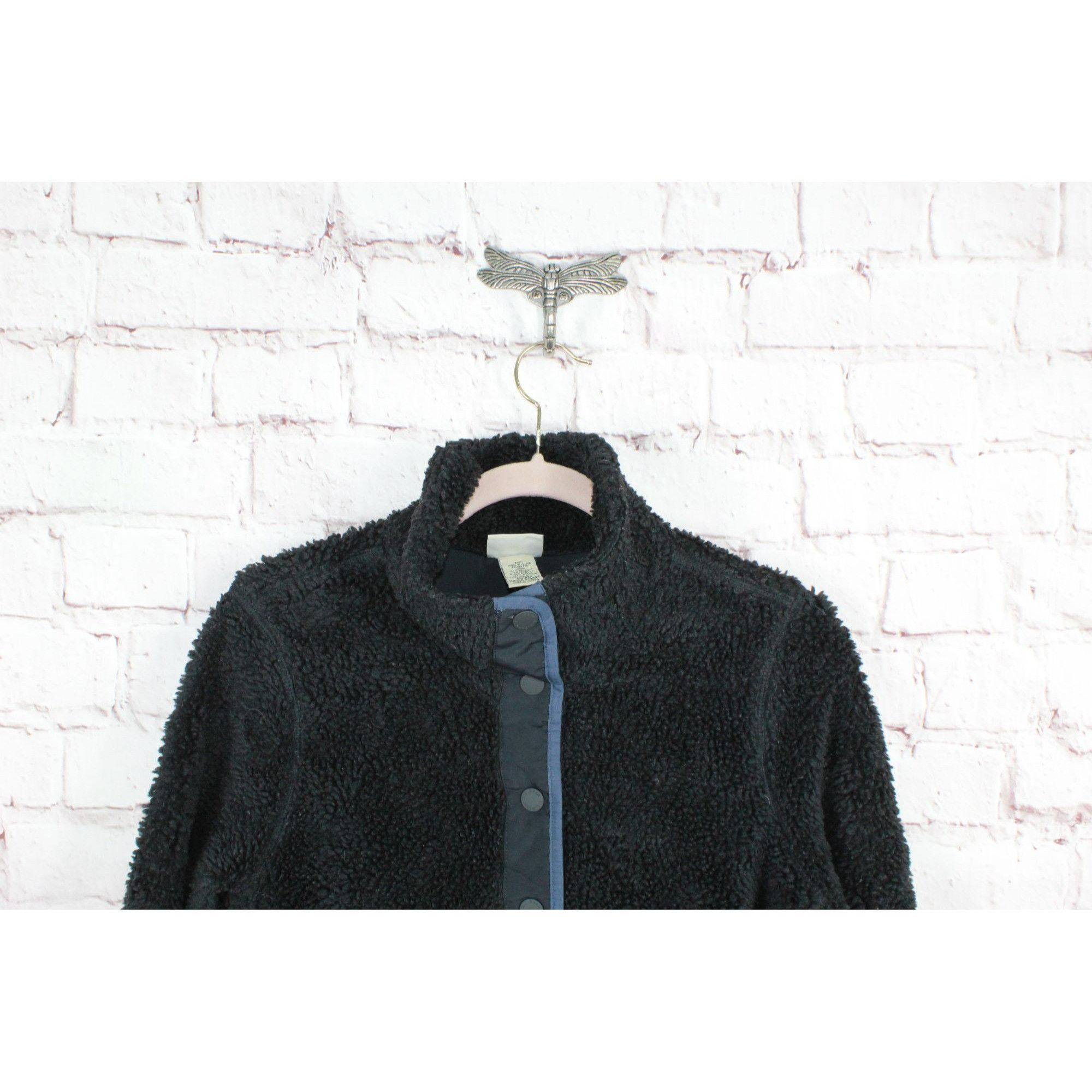 L.L. Bean LL Bean Women's Beans Sherpa Fleece Pullover Sweater Size S / US 4 / IT 40 - 3 Thumbnail