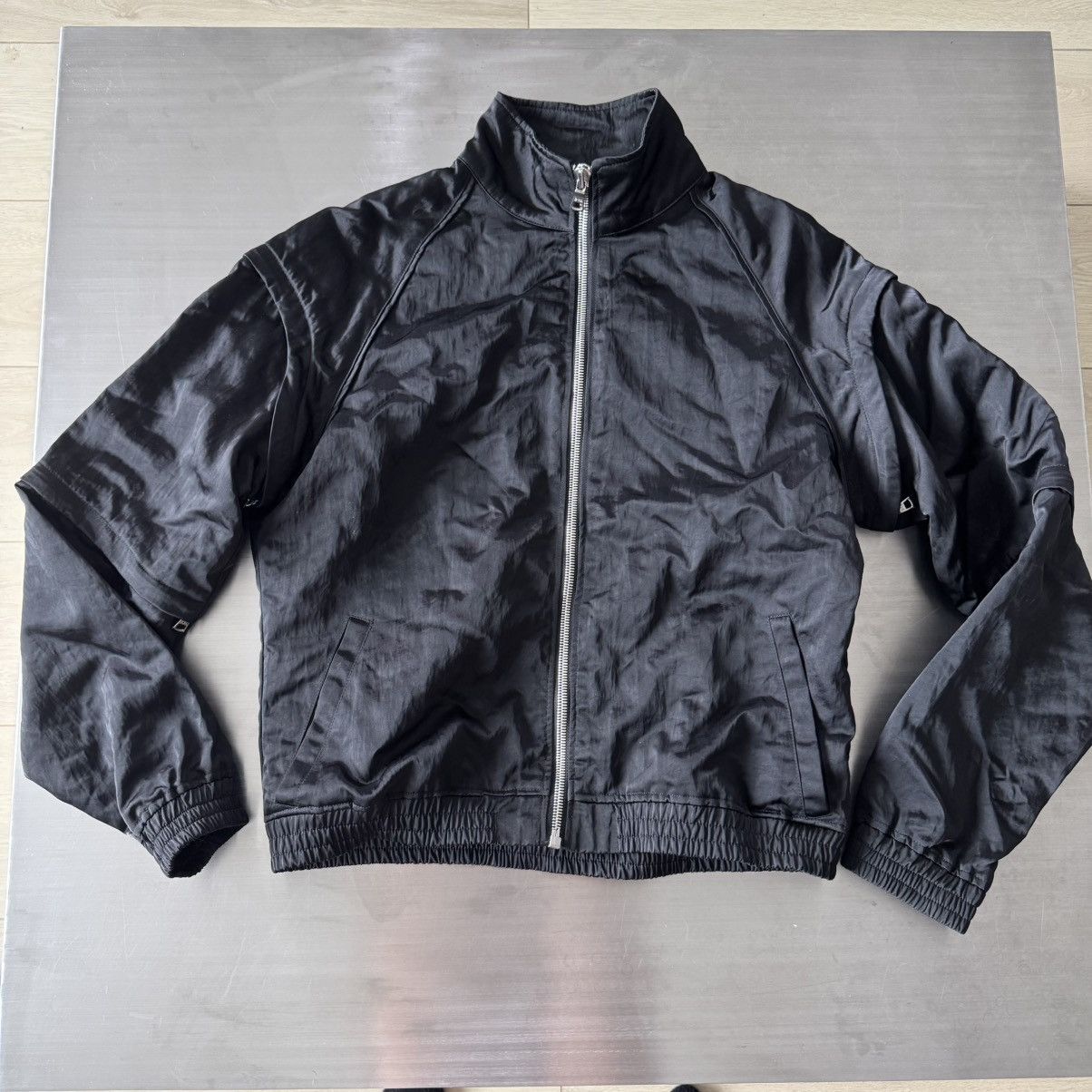 Rta RTA Nylon Convertible Track Jacket Black Size US XS / EU 42 / 0 - 1 Thumbnail