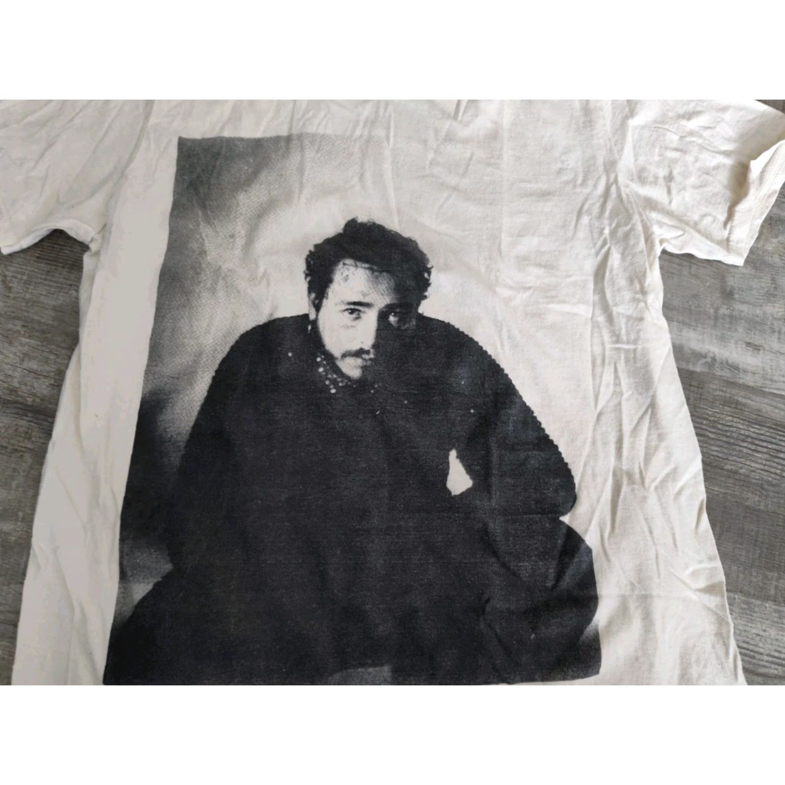 Off-White VINTAGE Post Malone Runaway Tour Band Tee Shirt Shirt Adult M White Double-Sided Band Music 2019 Men Size US M / EU 48-50 / 2 - 2 Thumbnail
