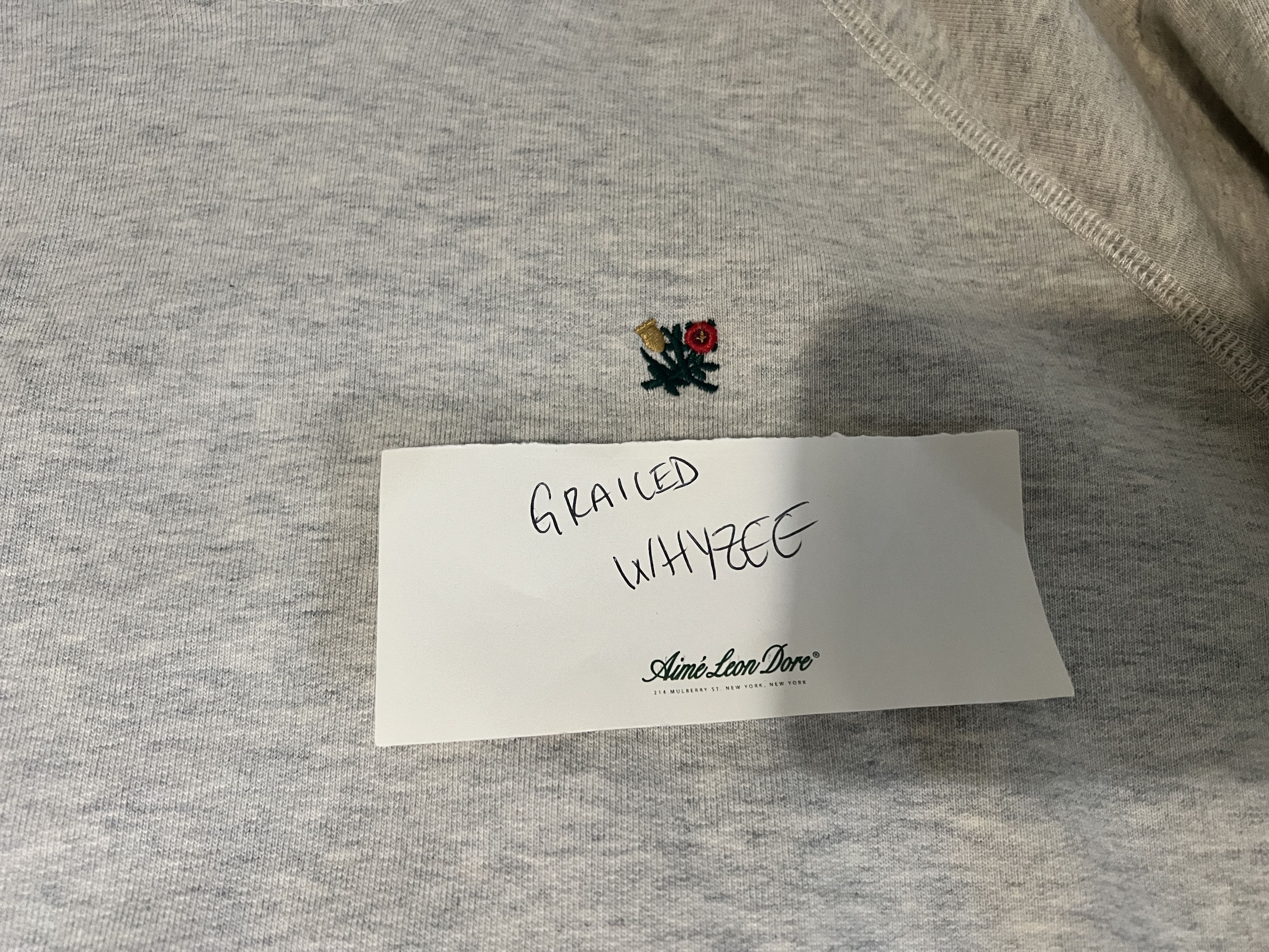 Aime Leon Dore NWT Aime Leon Dore ALD Double Snap Crest Hoodie - Oatmeal Size US XL / EU 56 / 4 - 4 Thumbnail