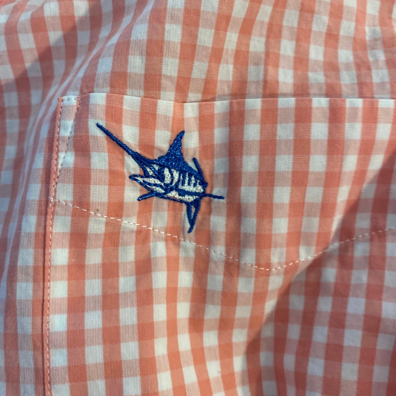 Guy Harvey Guy Harvey Classic Coral Plaid Long Sleeve Shirt men sz S Size US S / EU 44-46 / 1 - 8 Thumbnail