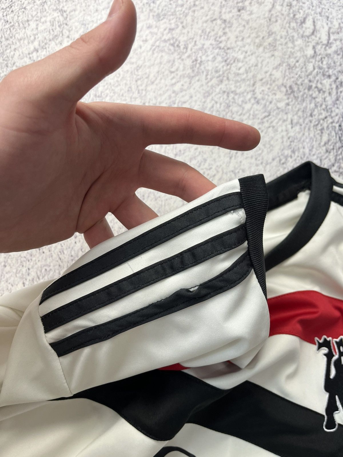Vintage Adidas Manchester United Soccer Jersey #9 Hojlund Size US XXL / EU 58 / 5 - 17 Thumbnail