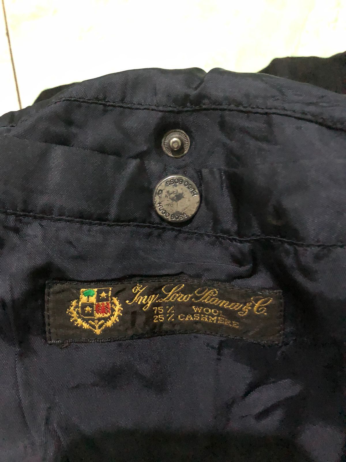 Hugo Boss Vintage bomber jacket hugo boss x loro piana Size US L / EU 52-54 / 3 - 7 Thumbnail