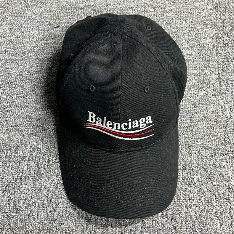 Balenciaga Balenciaga Black coke baseball cap 2505-Nextarrow Size ONE SIZE - 1 Thumbnail