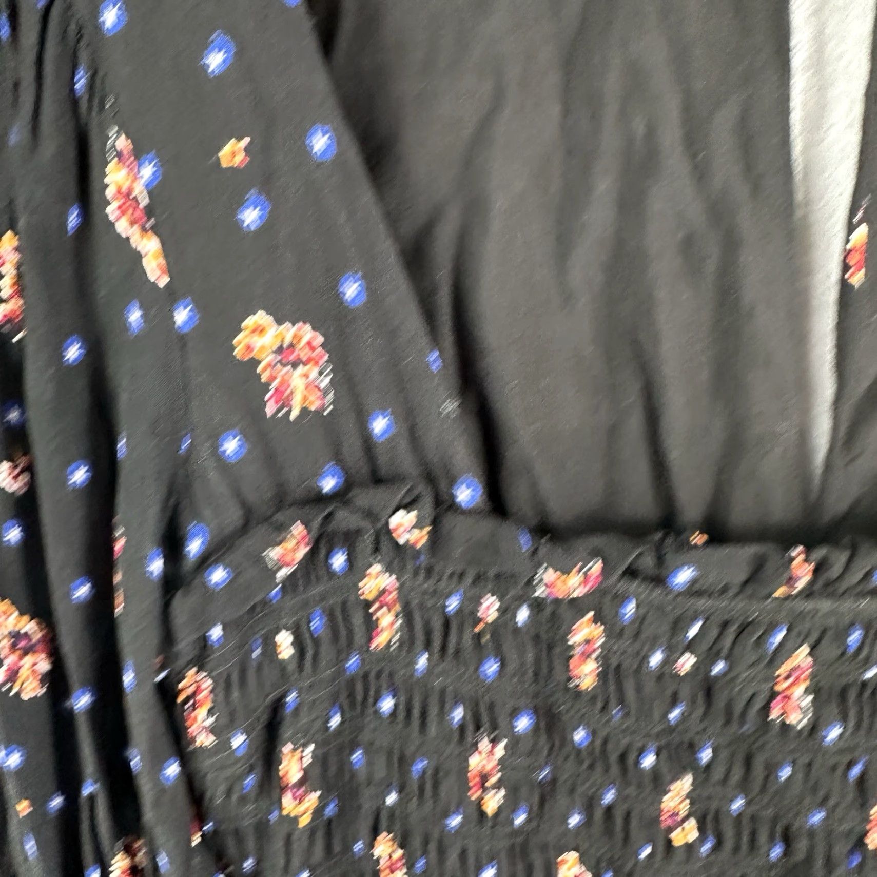 Free People Free People Dress Womens XS Smocked Floral Quiet Lux Mini Cottagecore Shirt Size XS / US 0-2 / IT 36-38 - 6 Thumbnail