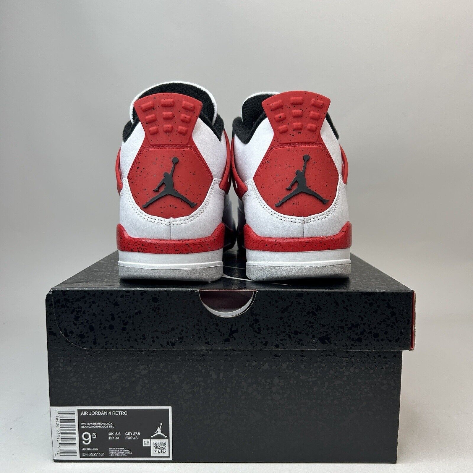 Jordan Brand Nike Air Jordan 4 Retro “Red Cement” 2023 Size US 9.5 / EU 42-43 - 4 Thumbnail