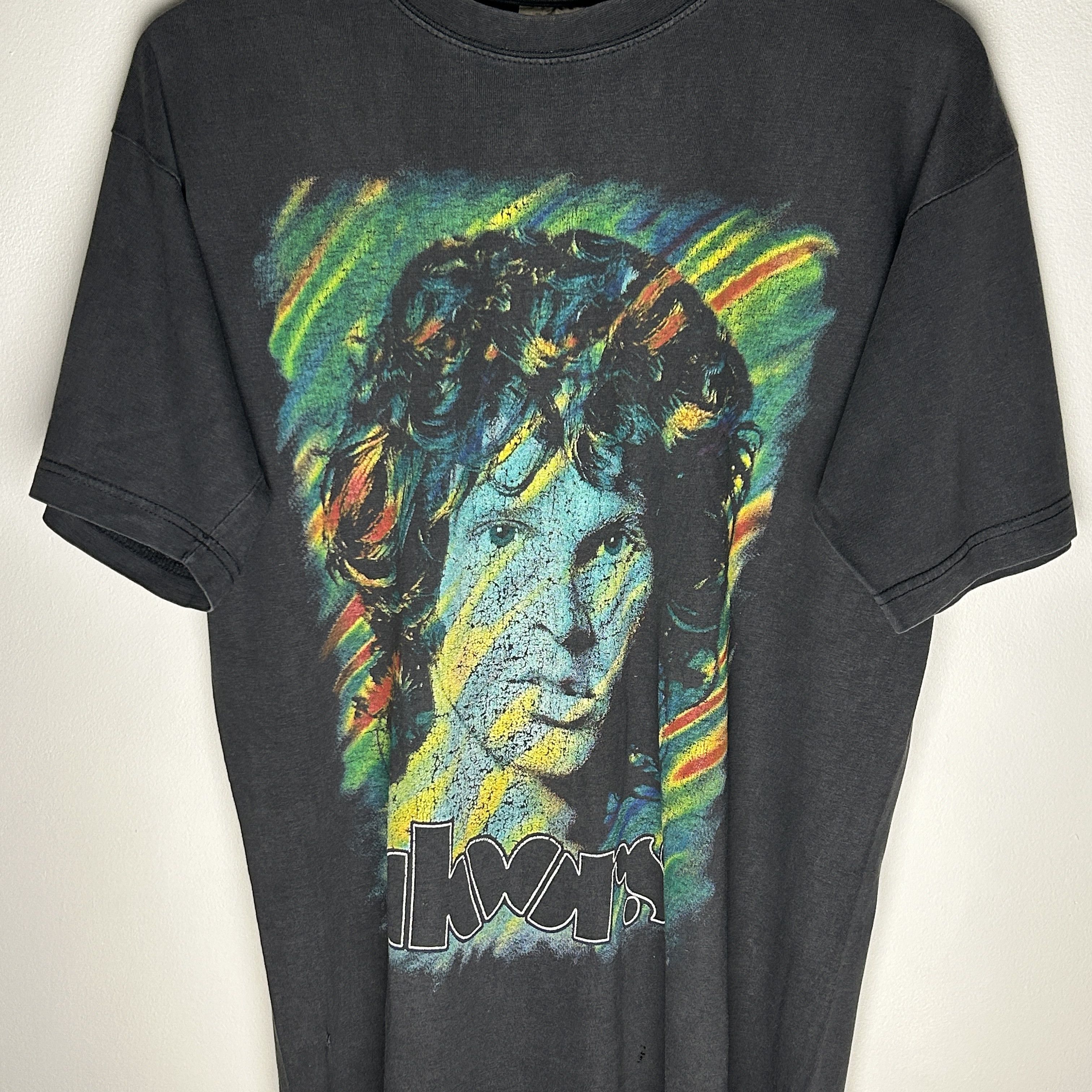 Band Tees Vintage The Doors 90’s Band T-shirt Size US L / EU 52-54 / 3 - 3 Thumbnail
