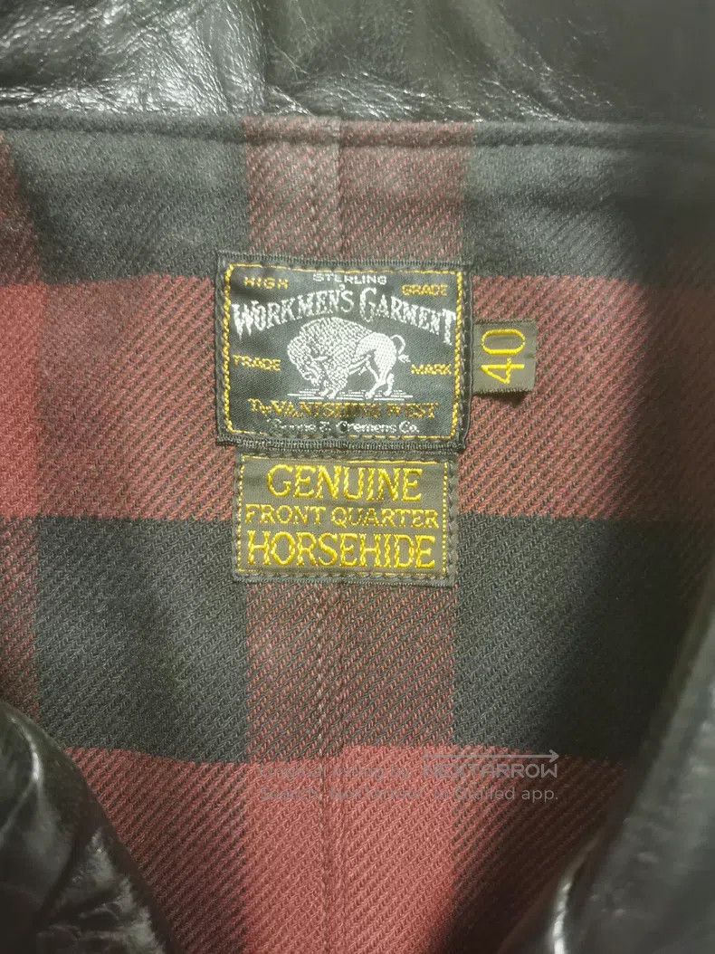 Freewheelers freewheelers size 40 Quadrangular Leather Jacket Size US S / EU 44-46 / 1 - 5 Thumbnail