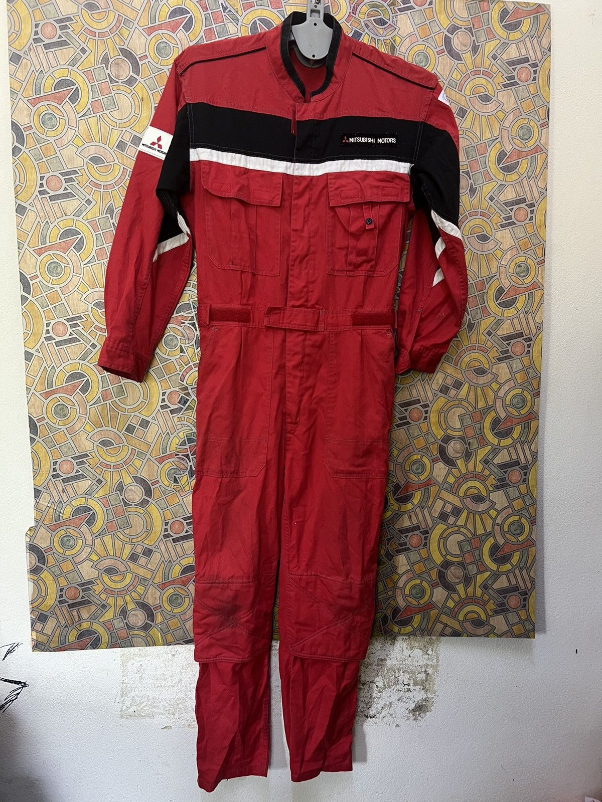 Japanese Brand Very RACING MITSUBISHI MOTORS. (GJ33) Size US 36 / EU 52 - 16 Thumbnail