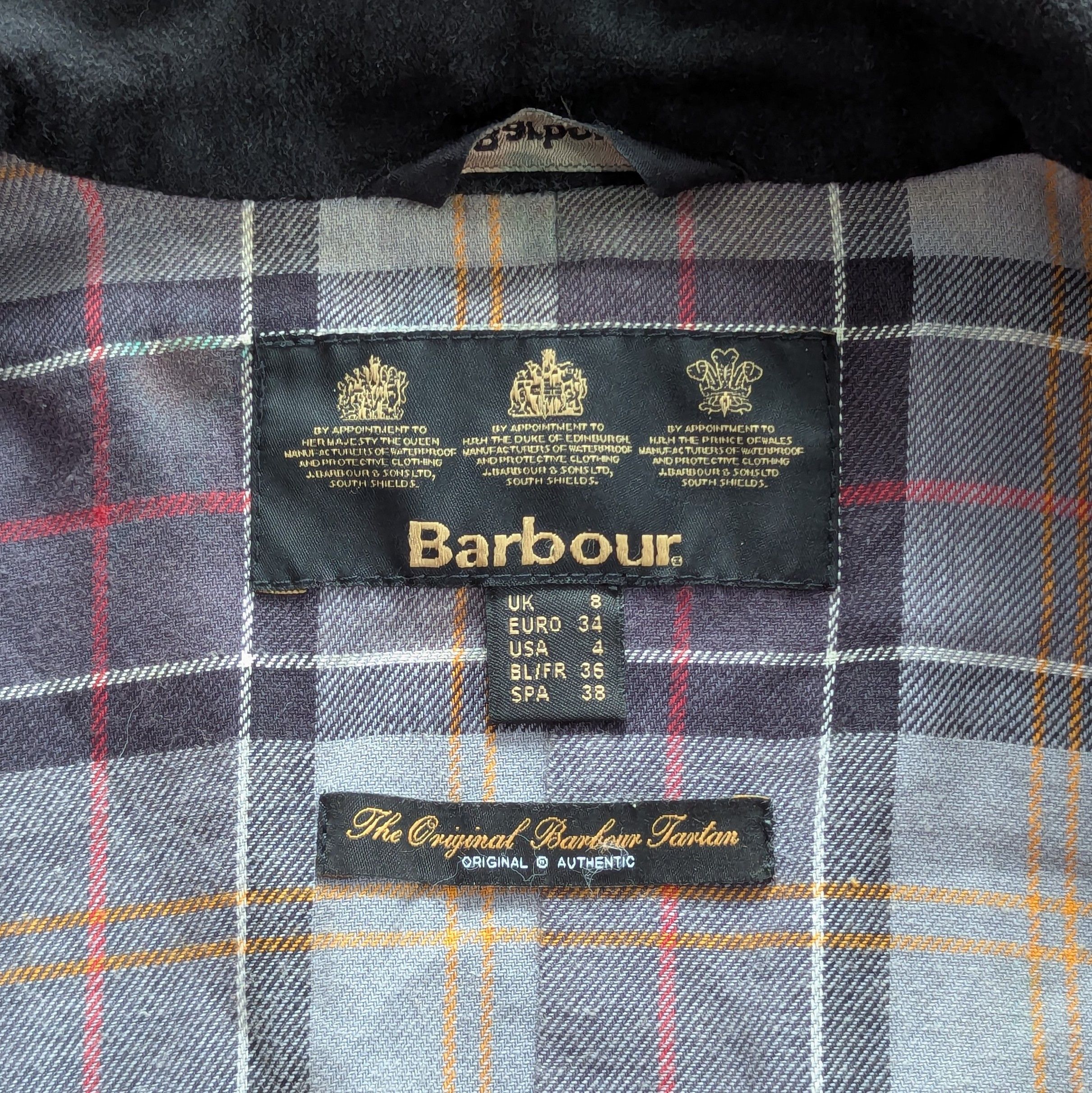 Barbour Barbour Ladies Utility Wax Jacket British Style Waxed Cotton Size S / US 4 / IT 40 - 13 Thumbnail