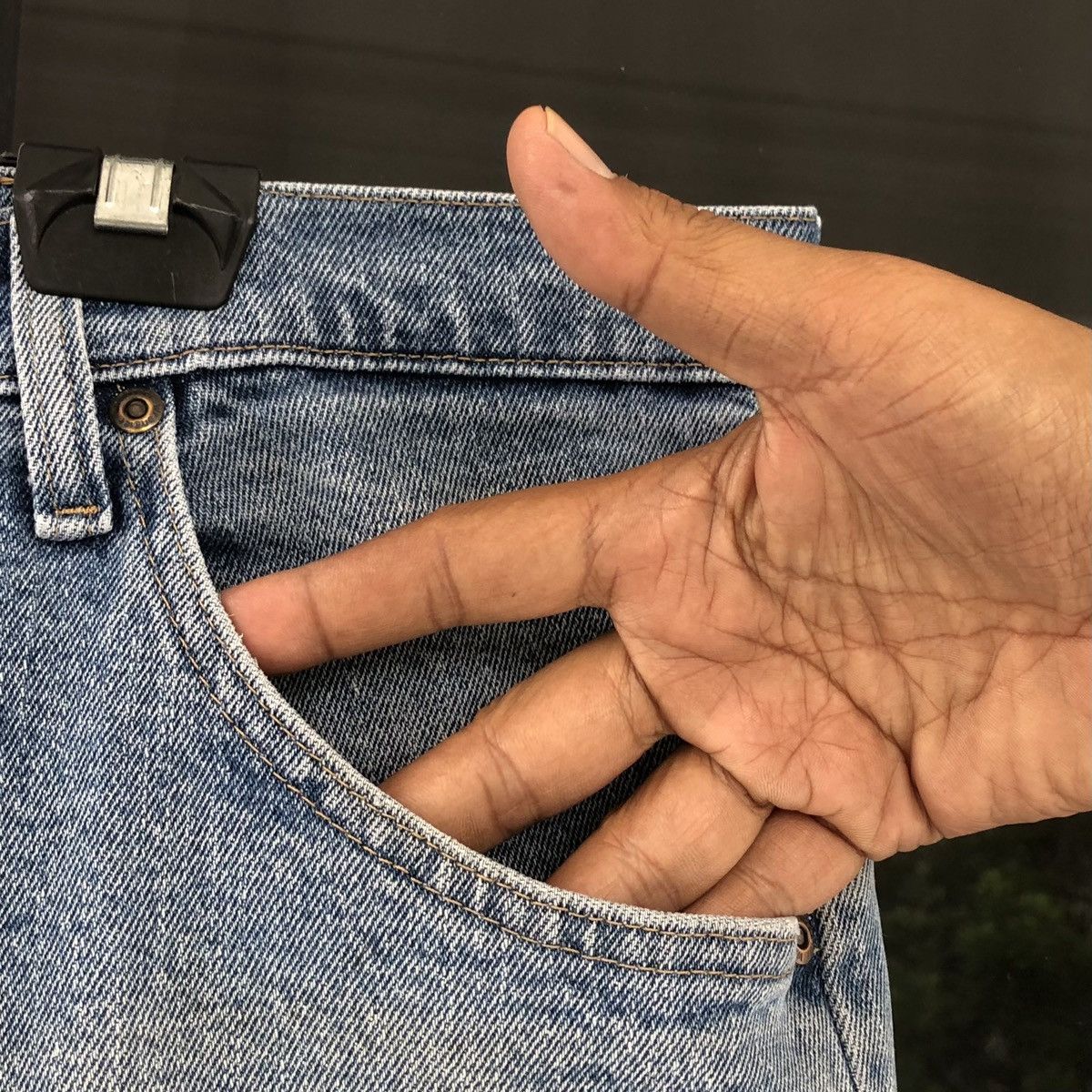 Wrangler Wrangler Rustler Light Wash Blue Jean Size US 36 / EU 52 - 4 Thumbnail