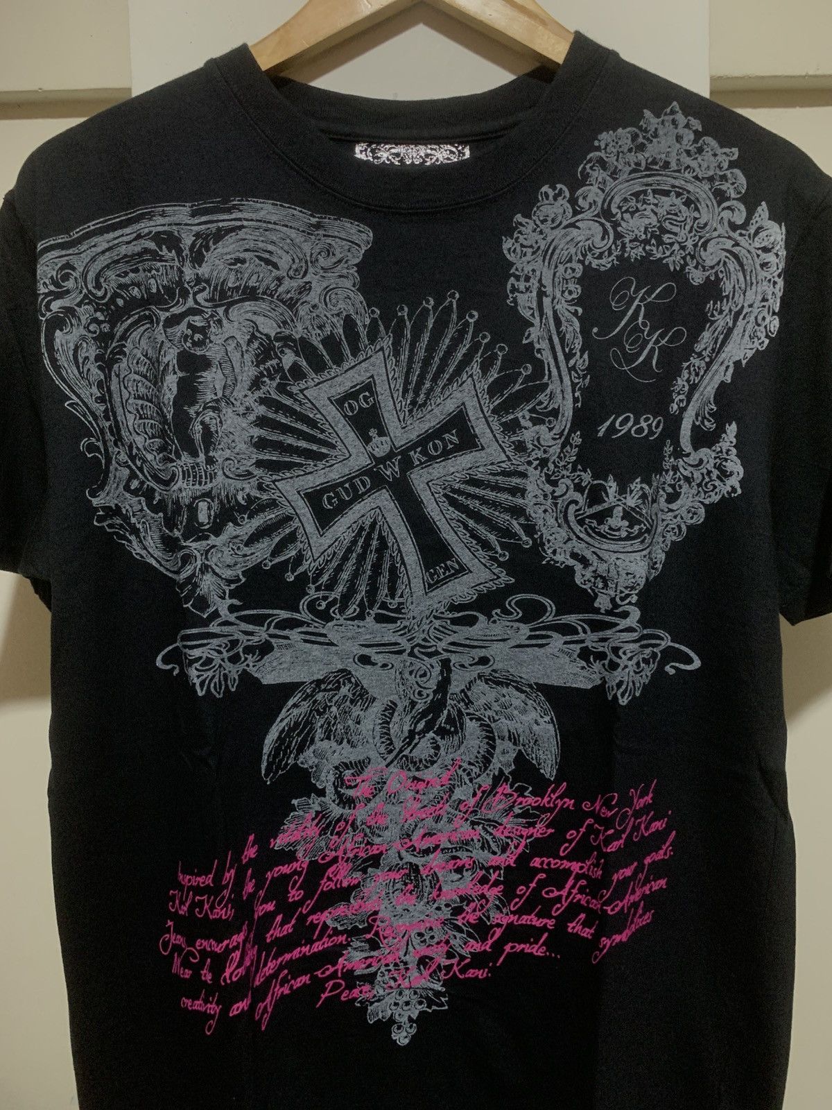 14th Addiction Karl Kani Poem streetwear tee old rap y2k Size US M / EU 48-50 / 2 - 5 Thumbnail