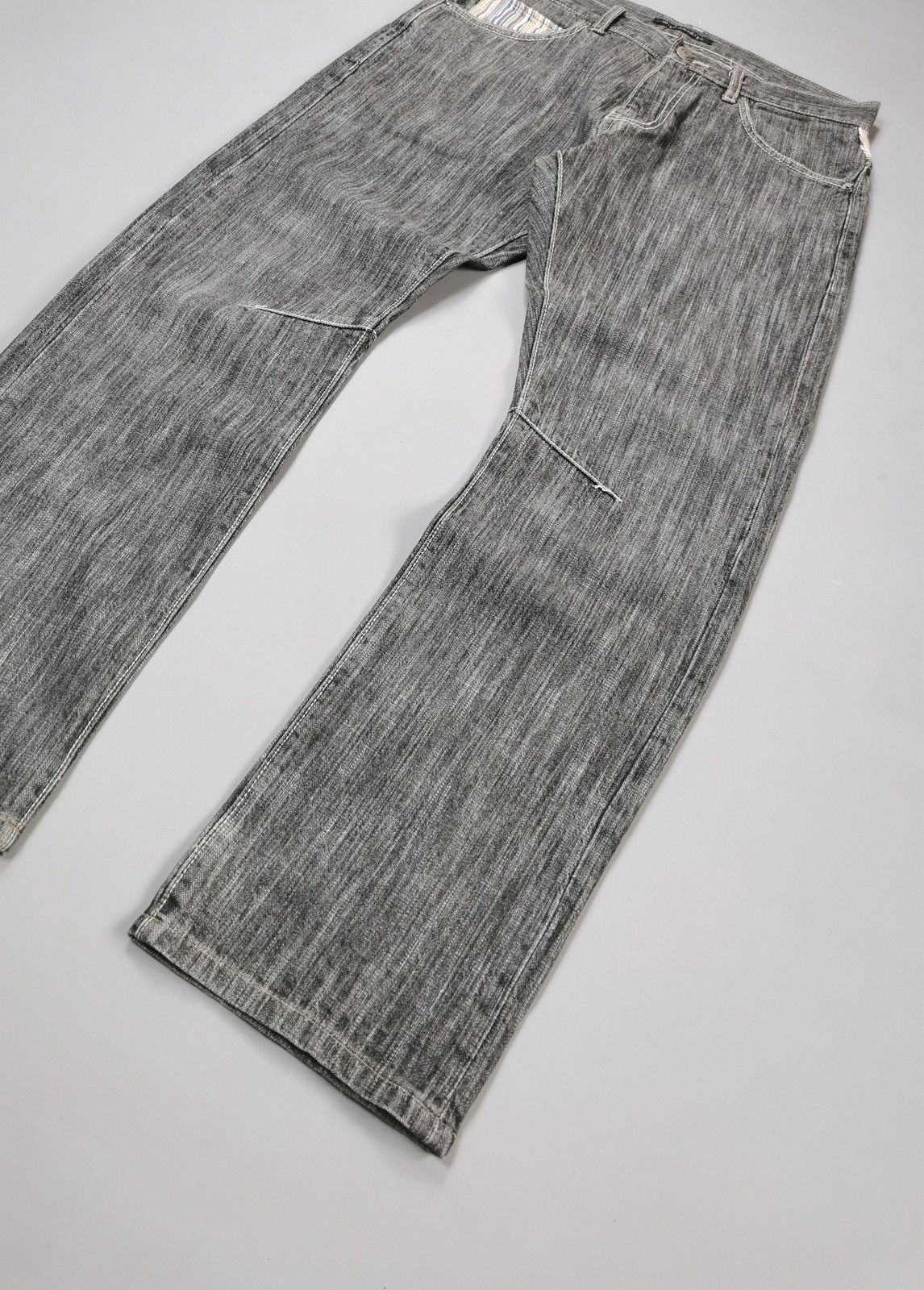 Japanese Brand × Vintage Wild Khakis Stripe Pocket Jeans (LG75) Size US 31 - 4 Thumbnail