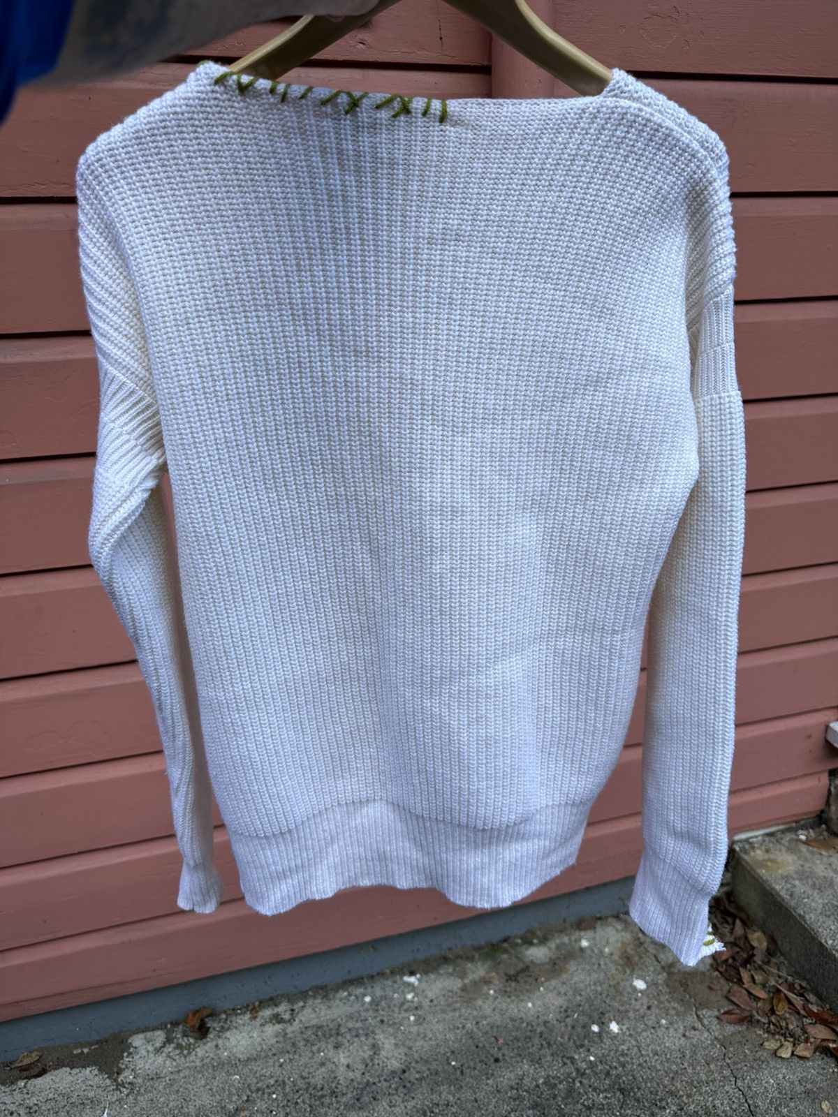 Marni RARE GRAIL Marni raw stitched split sweater Size US S / EU 44-46 / 1 - 5 Thumbnail