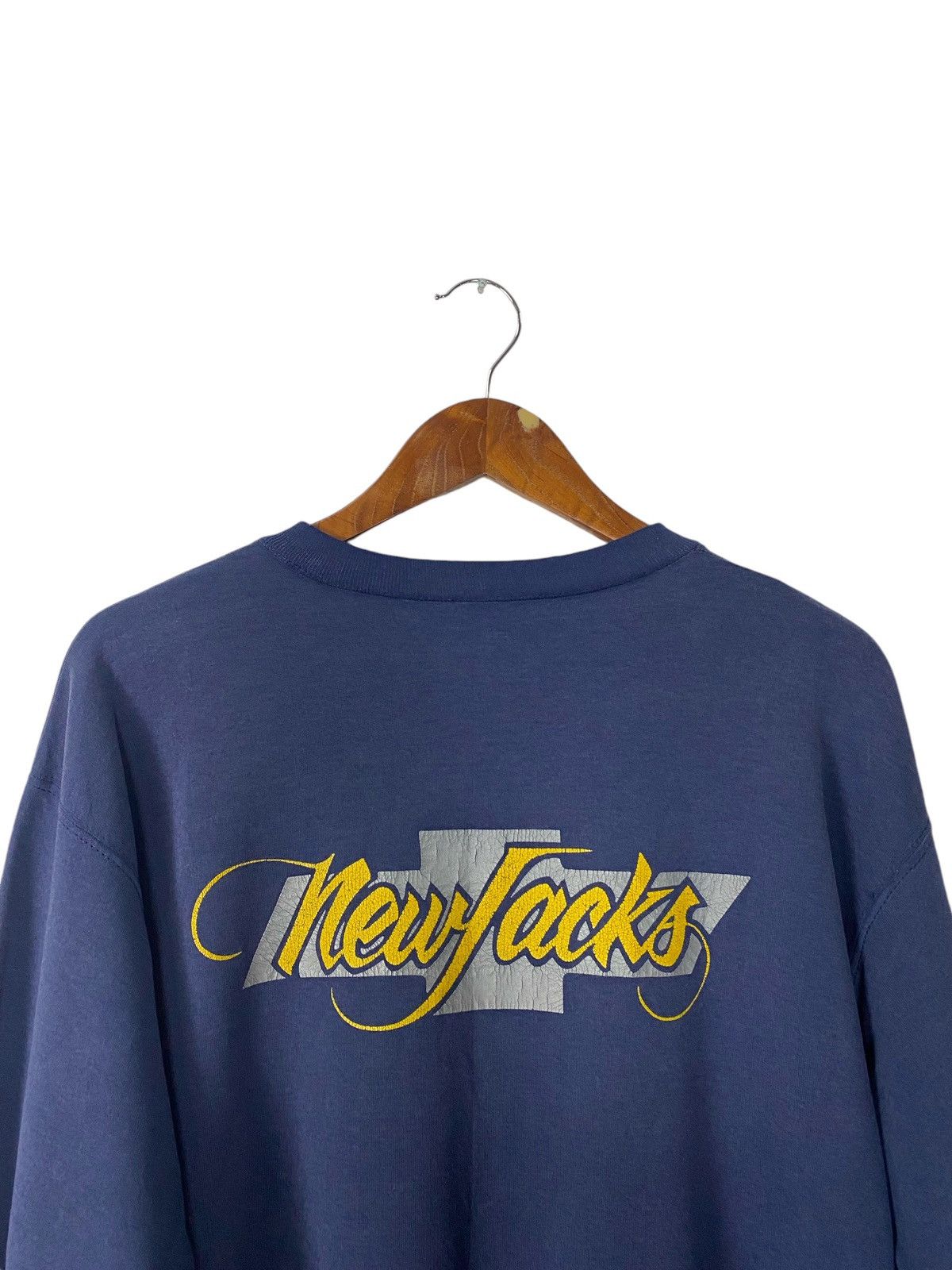 Vintage Vintage 90s Newfucks Sweatshirt Size US L / EU 52-54 / 3 - 1 Thumbnail