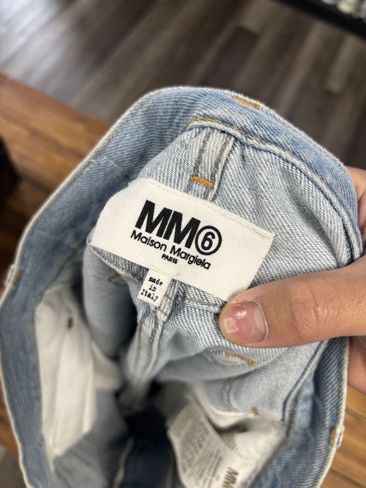 Maison Margiela MM6 Maison Margiela Jean shorts Size US 30 / EU 46 - 4 Thumbnail