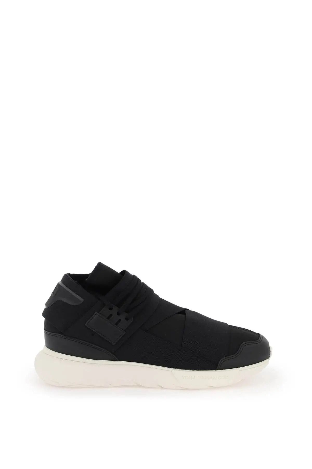 image of Y 3 O1S22I1N0224 Low Qasa Sneakers In Black, Men's (Size 11)