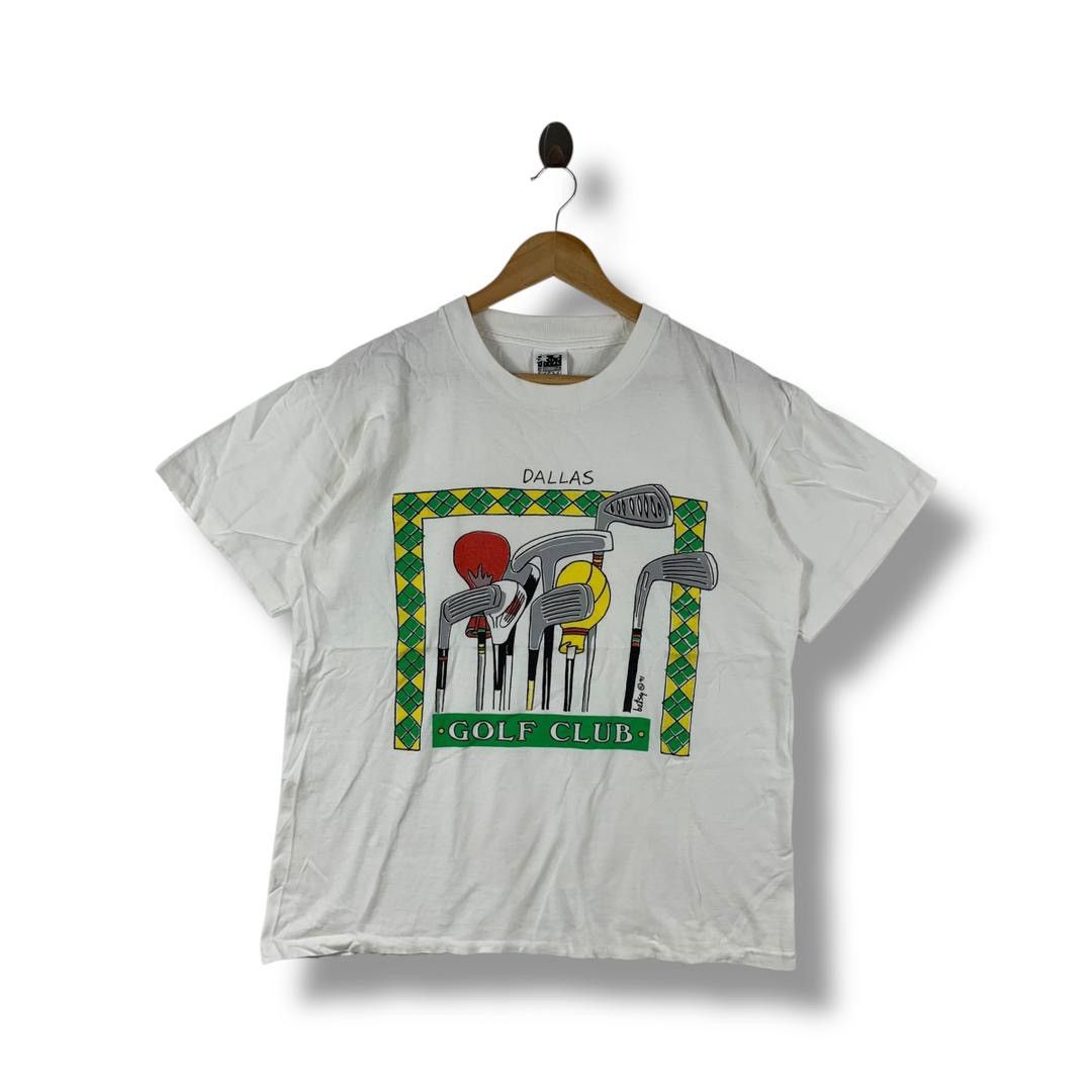 Vintage Vintage BETSY.CO dallas golf club art printed tee Size US M / EU 48-50 / 2 - 1 Thumbnail