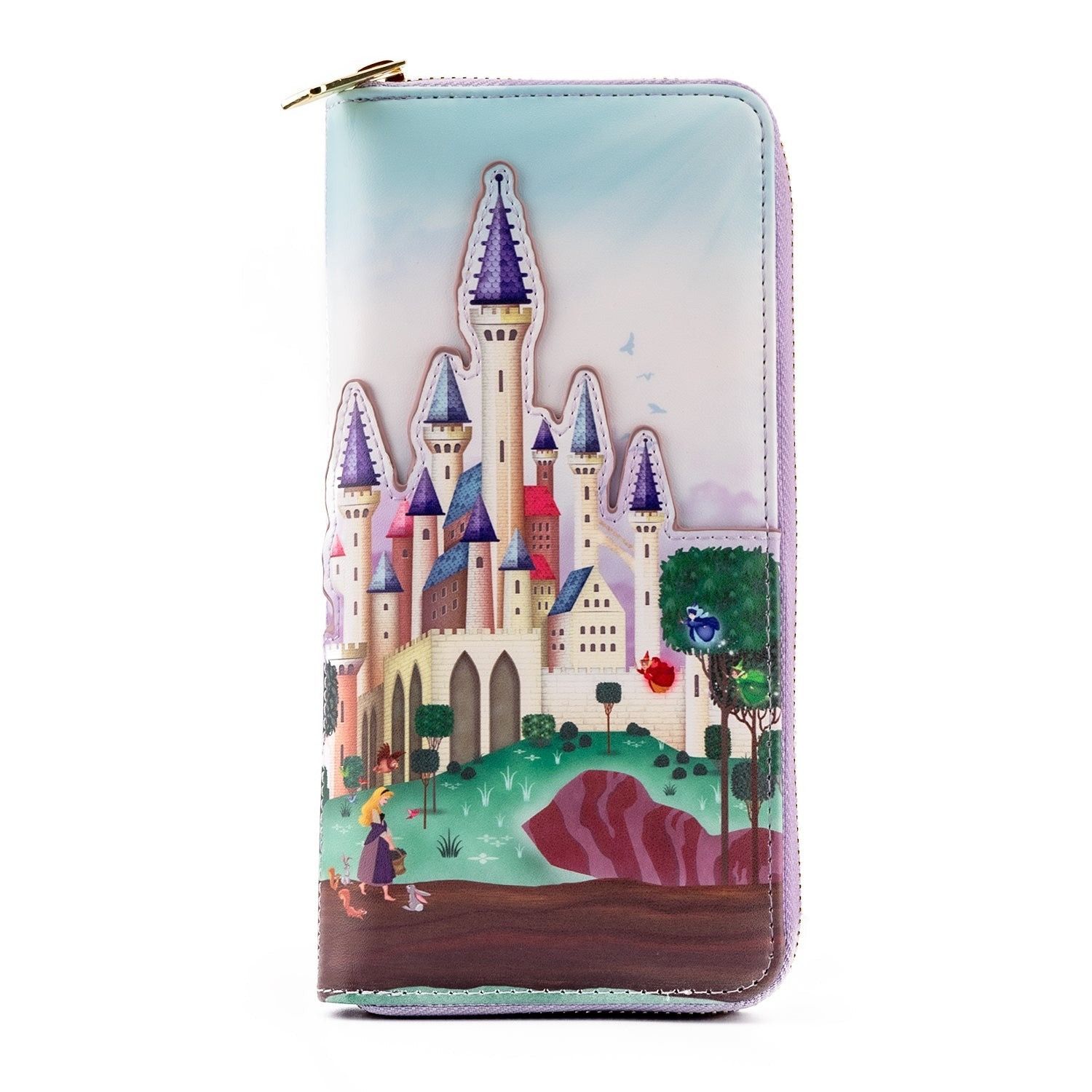 Disney Loungefly Disney Princess Castle Series Sleeping Beauty Zip Size ONE SIZE - 3 Thumbnail